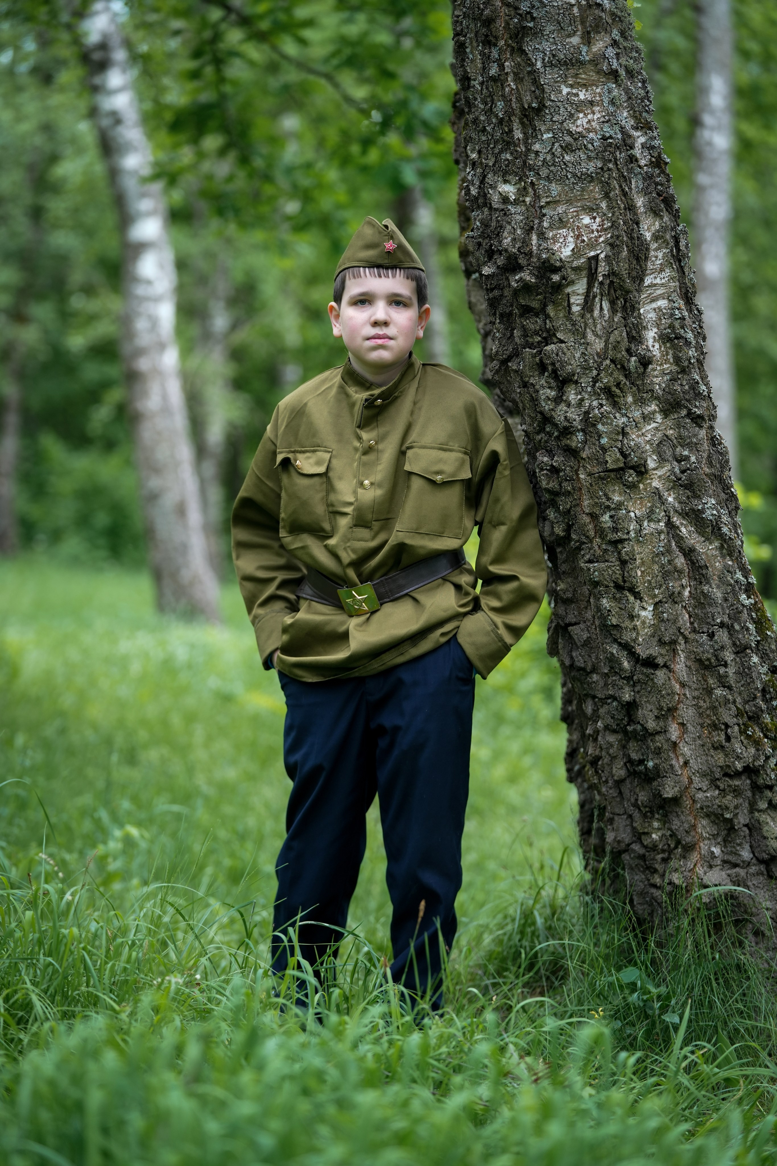 СИНИЙ ПЛАТОЧЕК. Фотограф Наталья Погодина в г. Обнинске