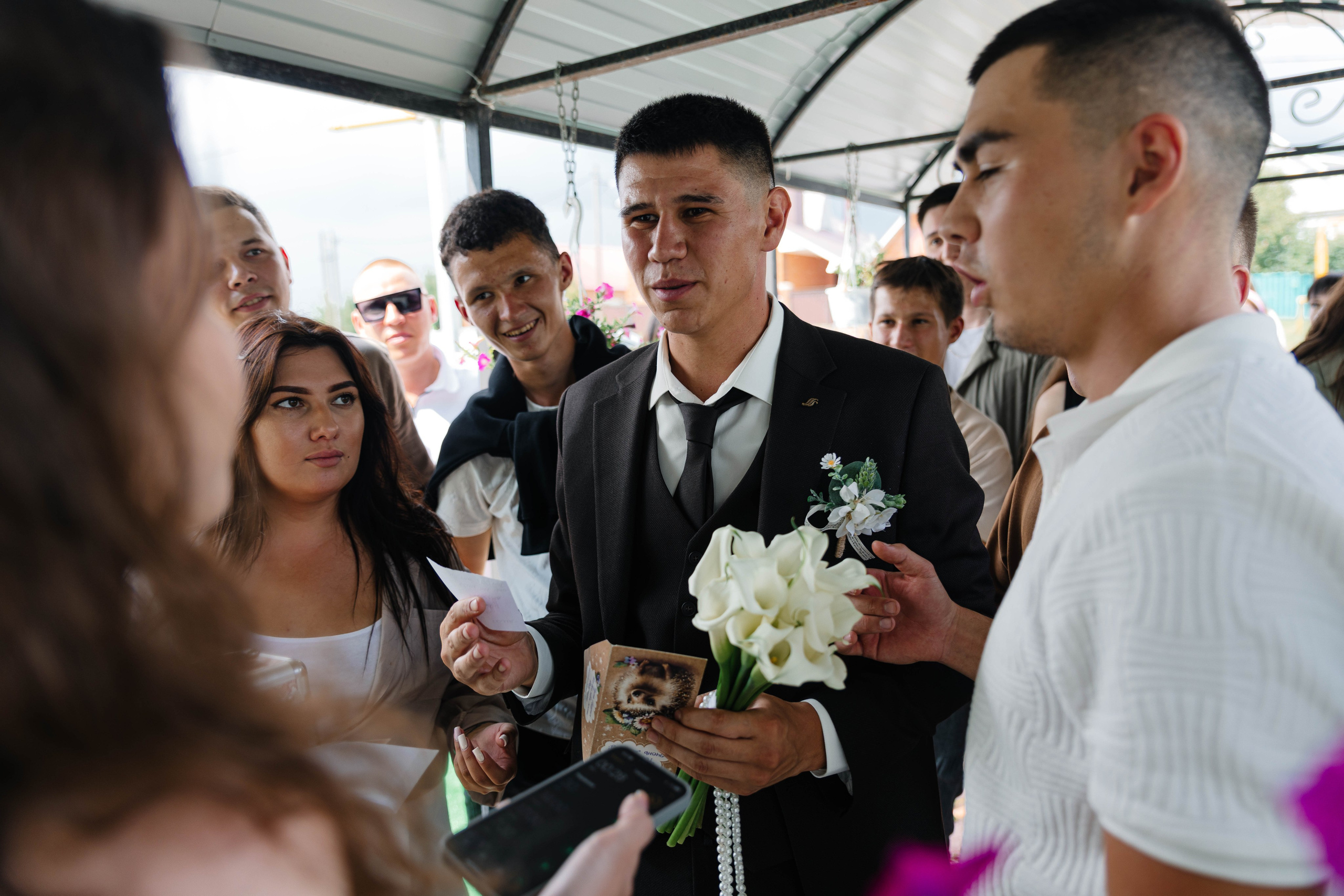 Съёмка выкупа. Свадебный фотограф видеограф Чебоксары