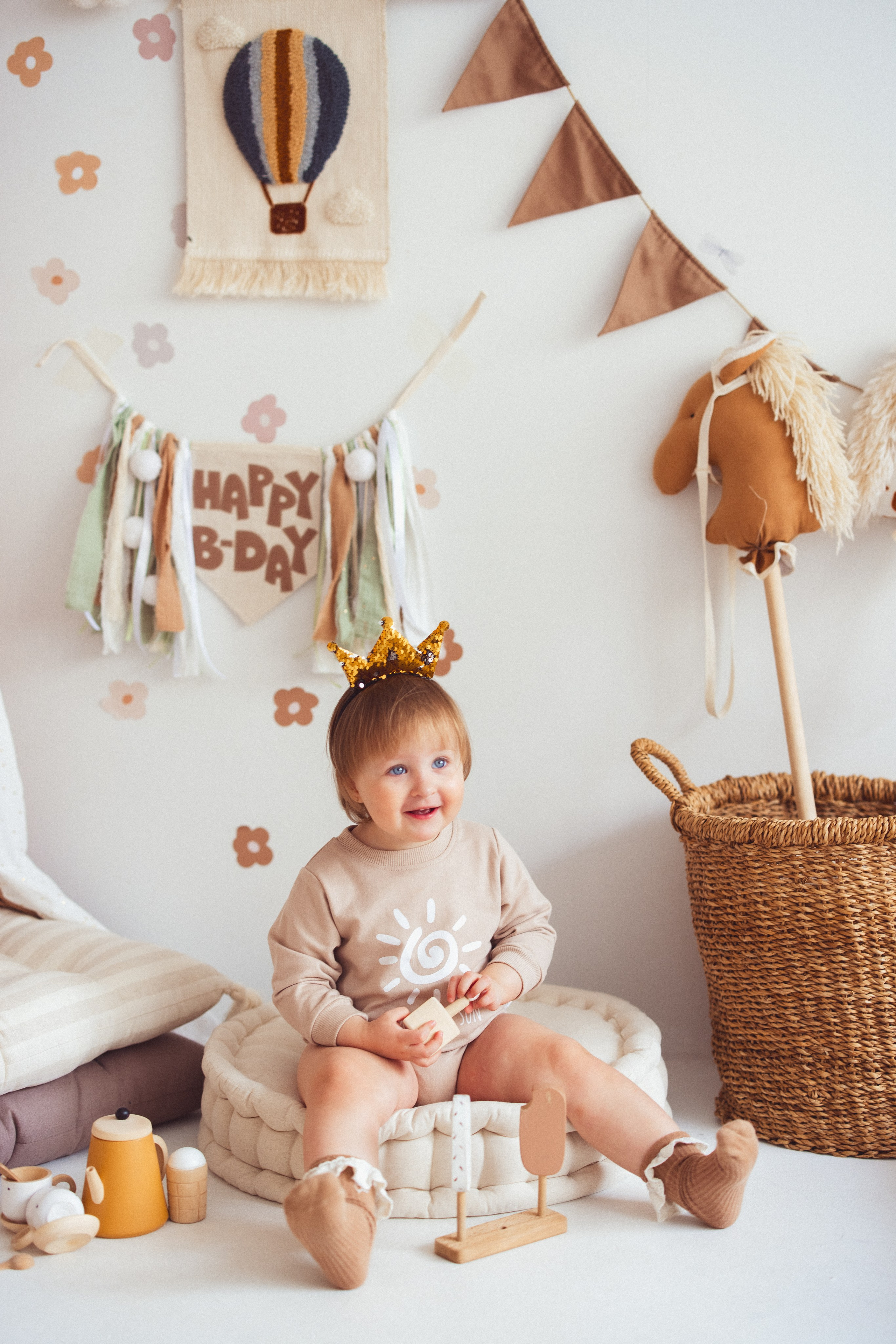 Детская фотосессия к дню рождения, Краснодар. Семейный и детский фотограф в Краснодаре Анна Трашкова
