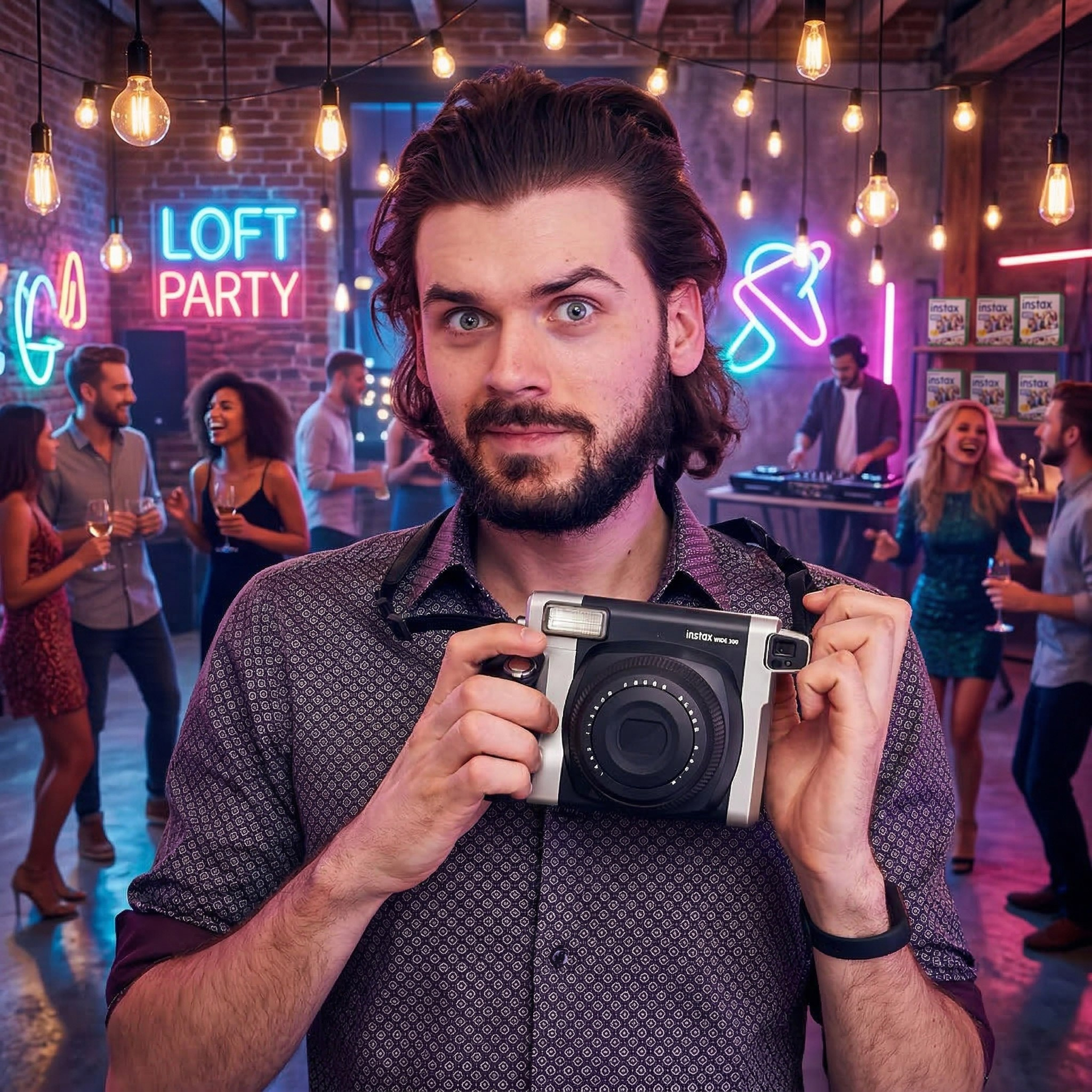 Polaroid. Репортаж, деловой портрет, мобильная фотостудия с моментальной печатью