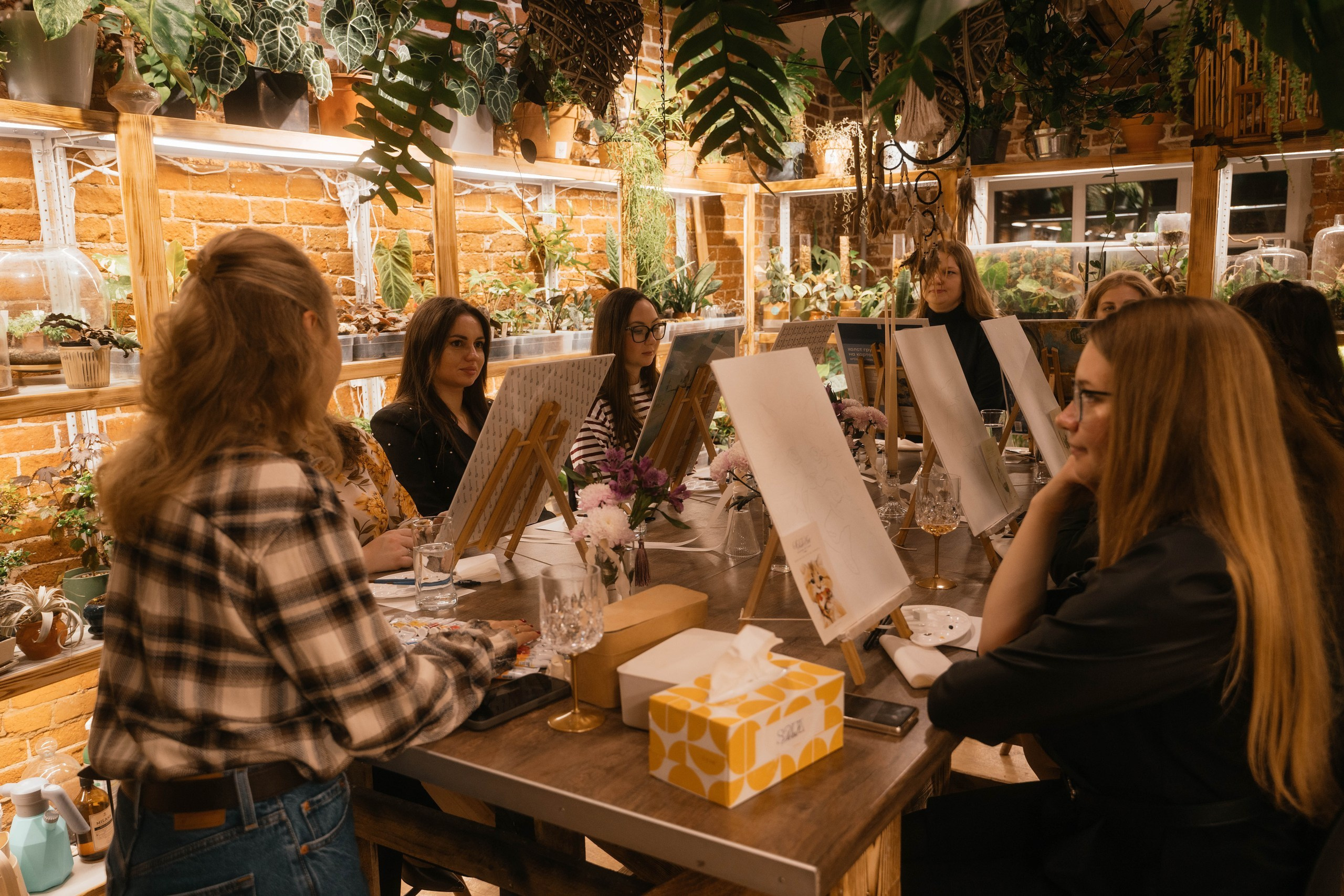 Мастер-класс по рисованию на день рождения. Свадебный, семейный фотограф в Рязани Лена Брант