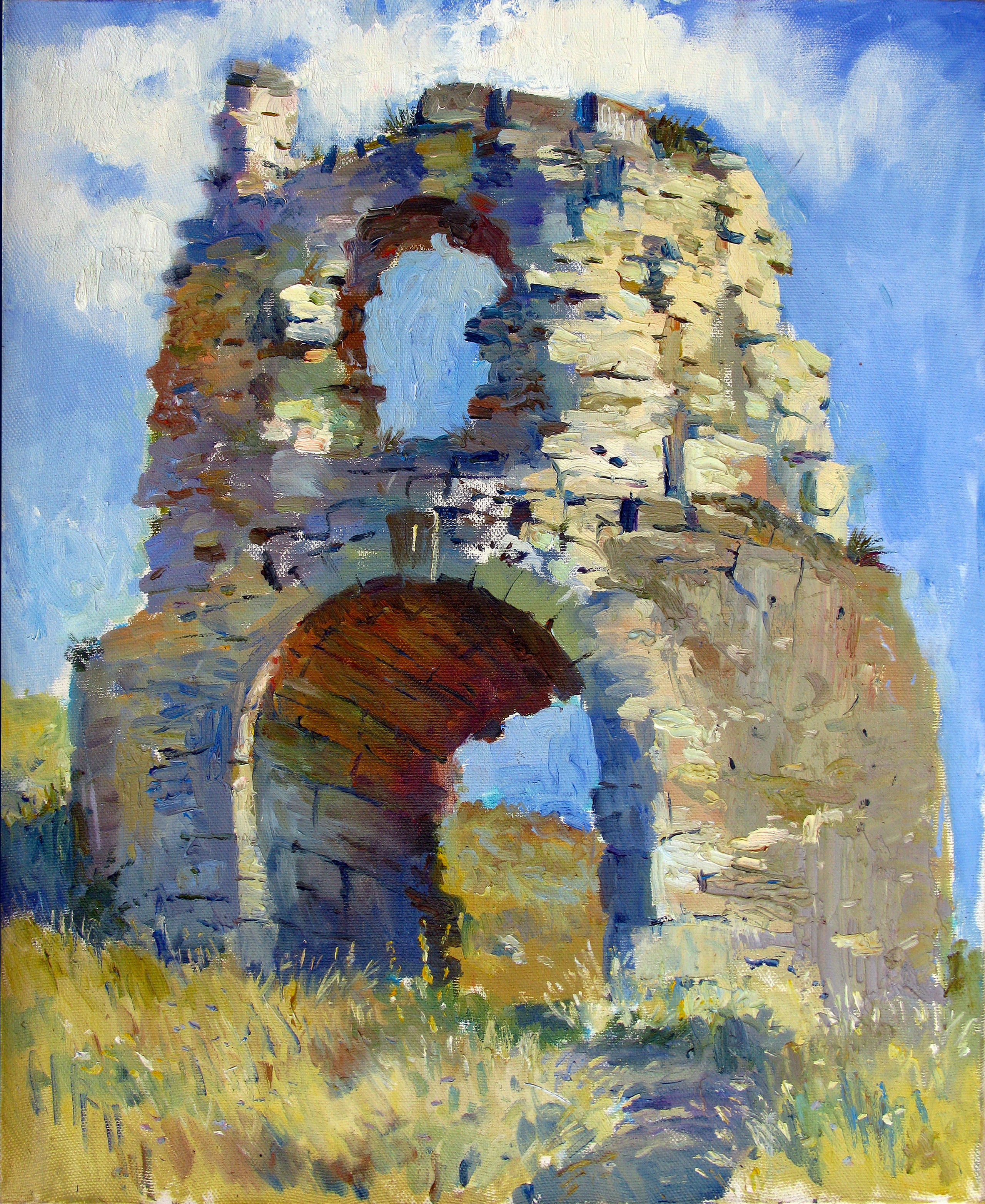 Пейзажи. Голивец Денис дальневосточный художник-творец в Санкт-Петербурге