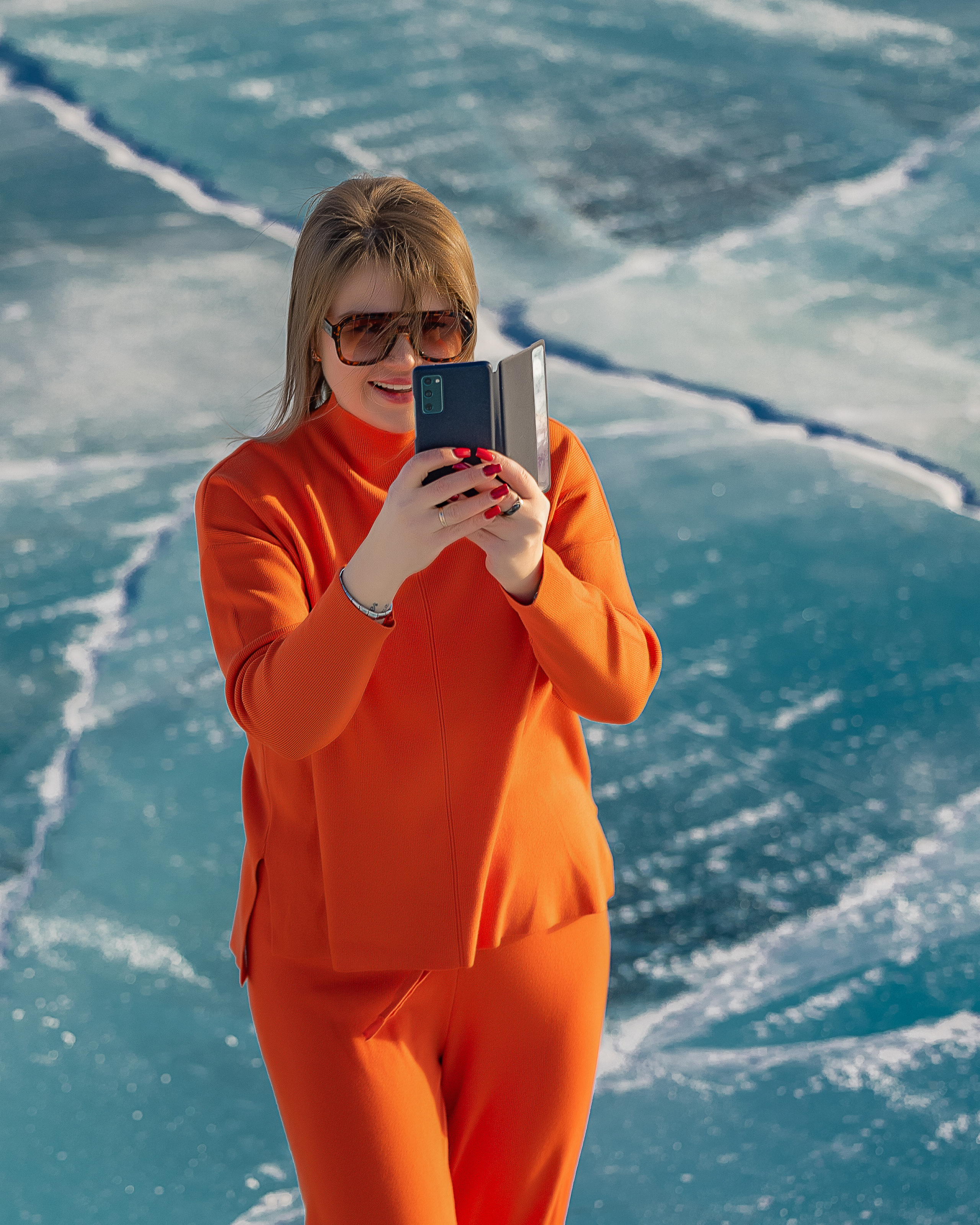 Голубой лёд. Фотограф г. Хабаровск