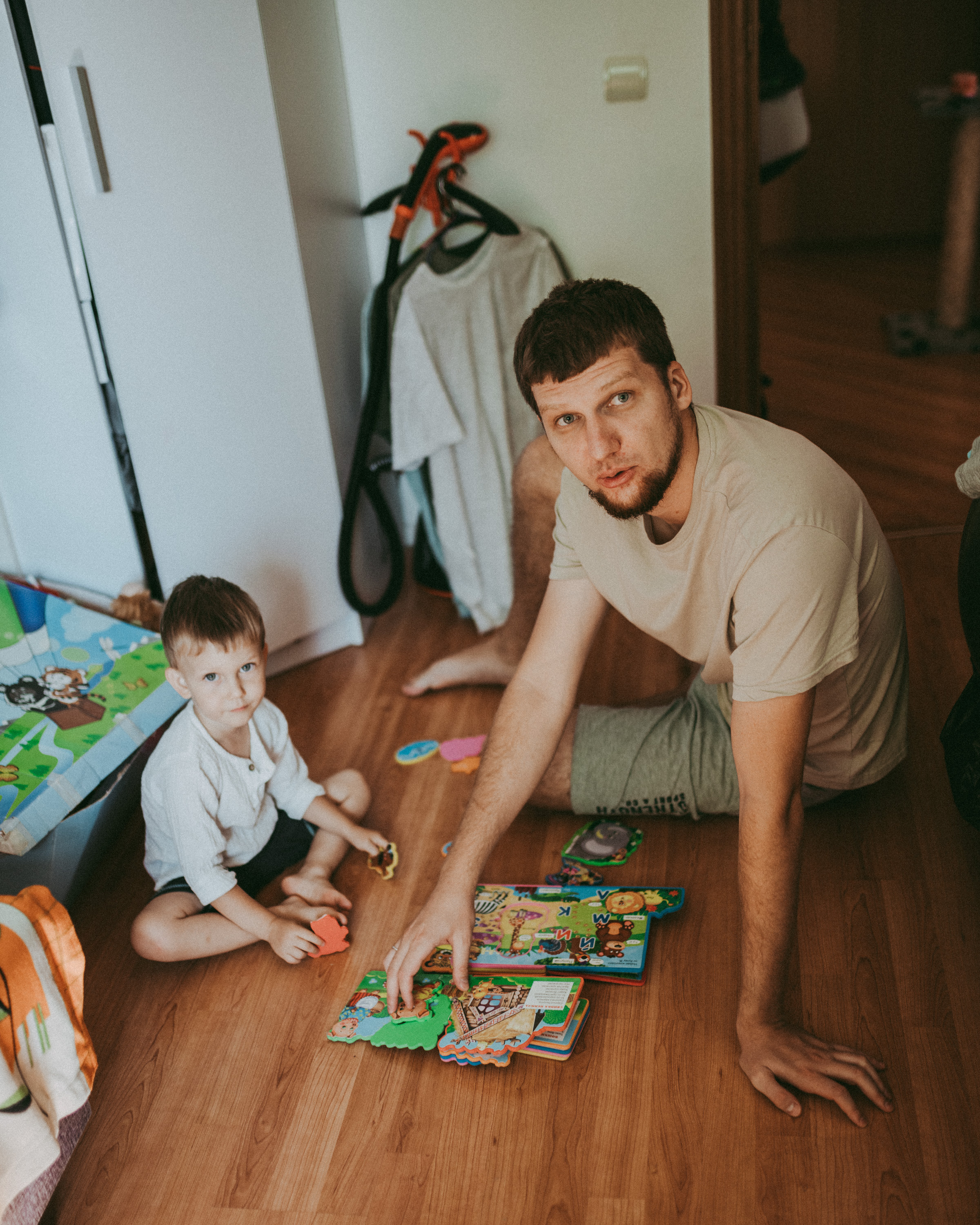 Виктория и Алексей с сыновьями. Фотограф г. Хабаровск