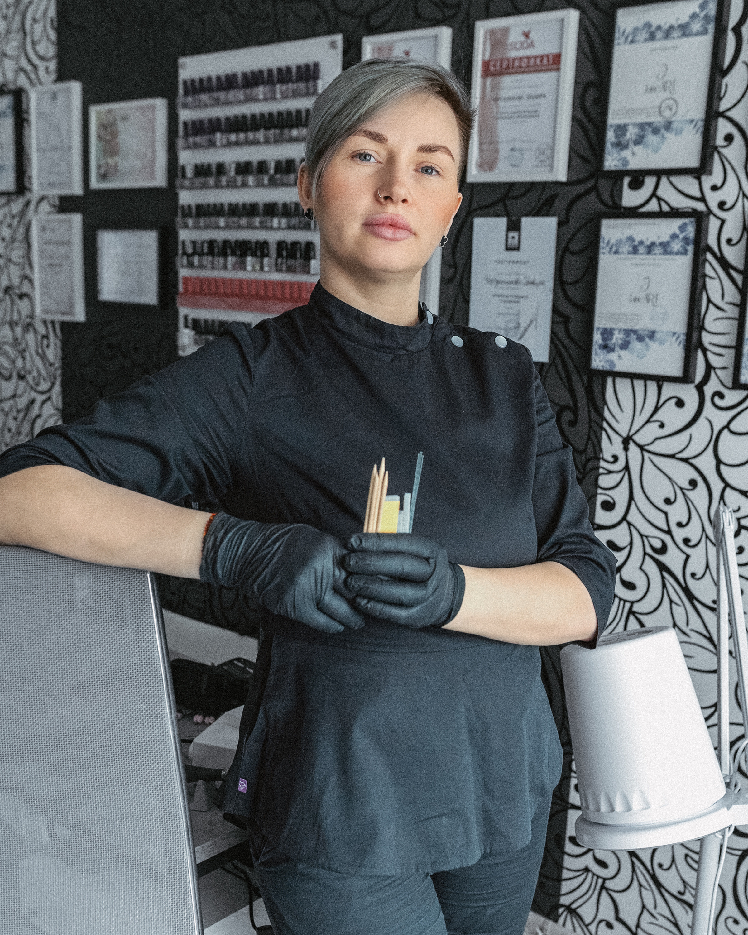 Контент-съёмка для мастера маникюра. Фотограф г. Хабаровск