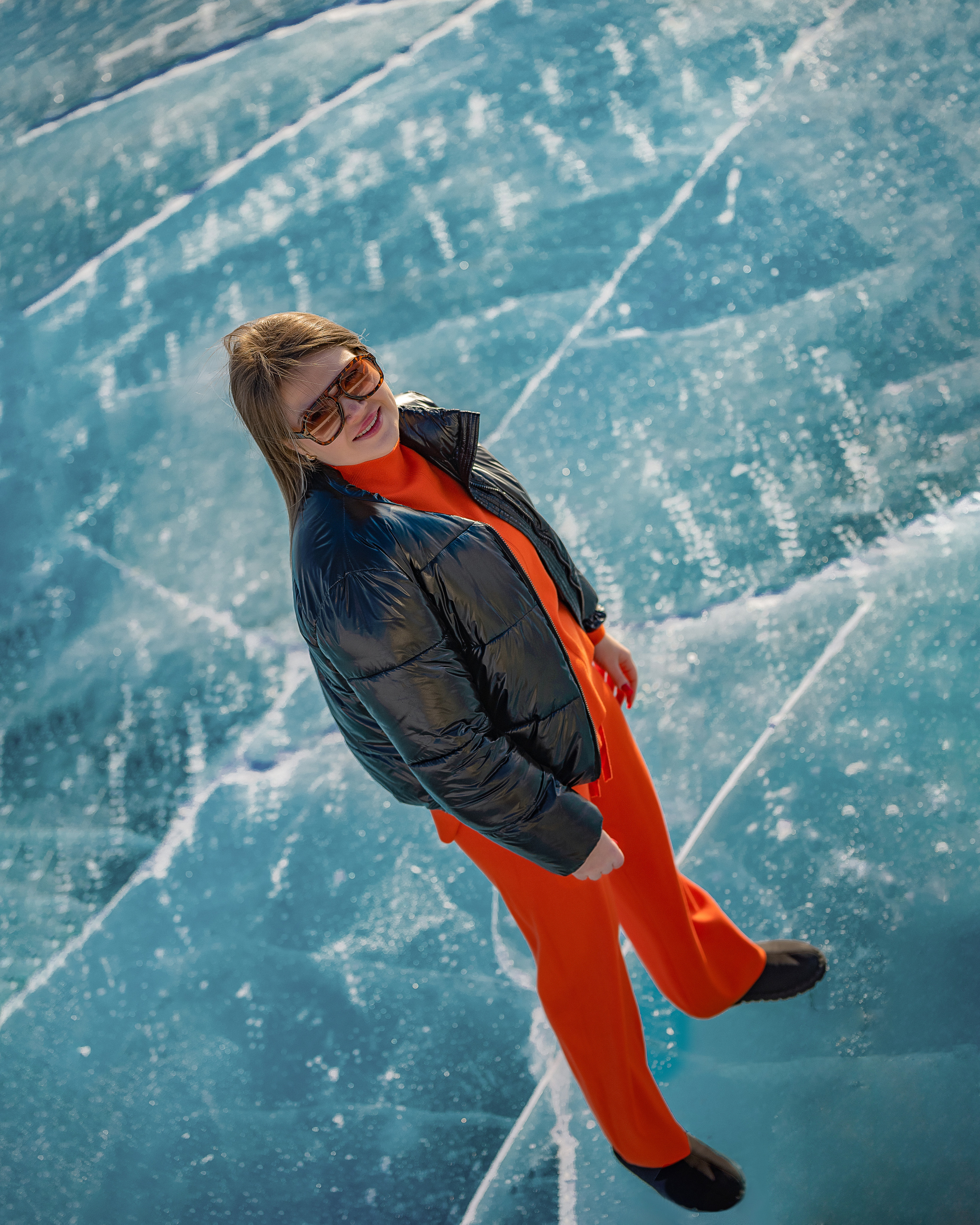 Голубой лёд. Фотограф г. Хабаровск