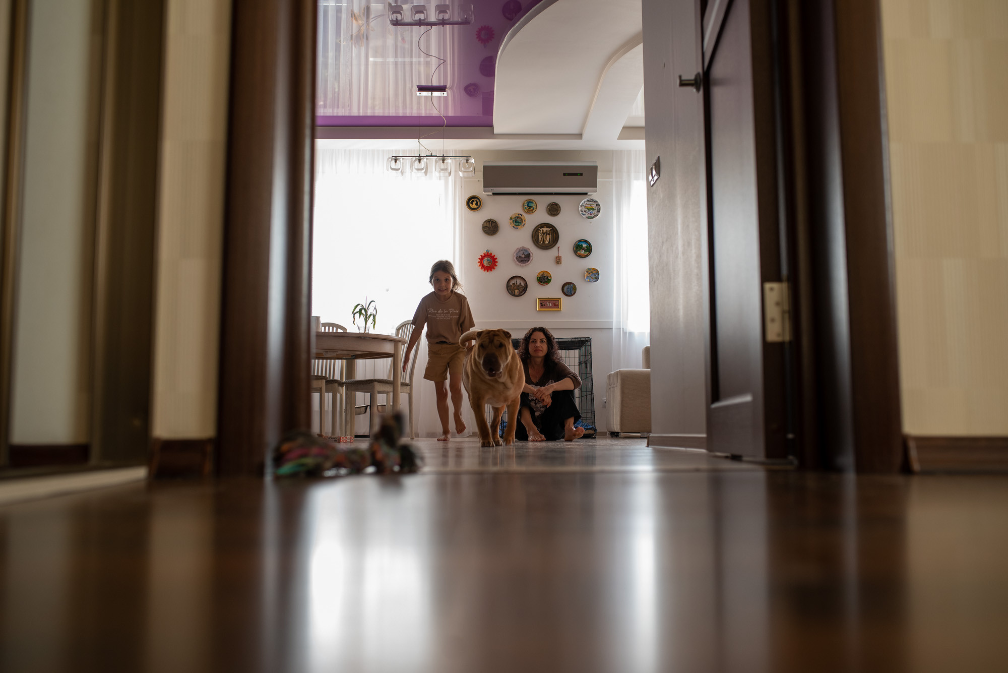 Оля и Лиза дома. Фотограф г. Хабаровск