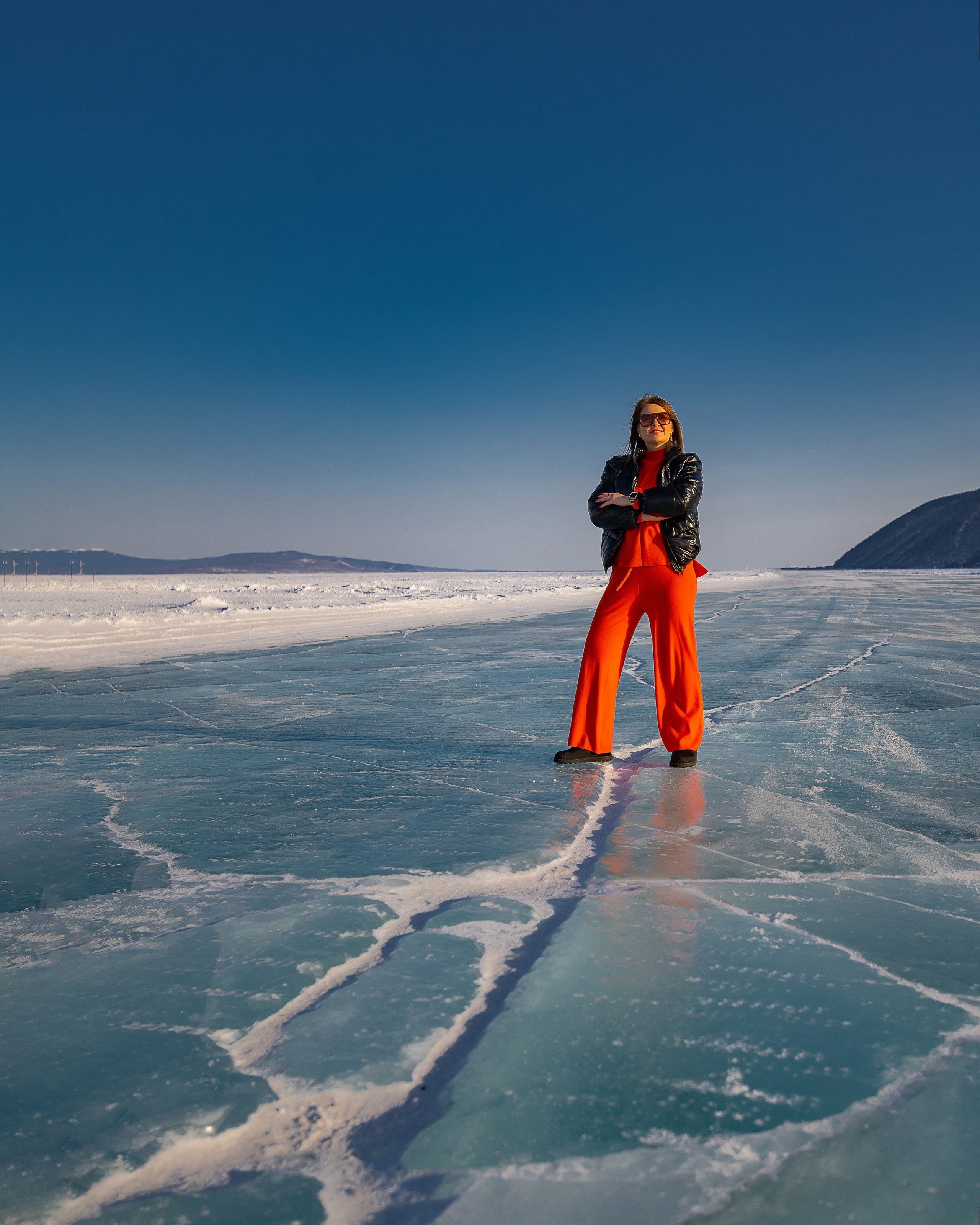 Голубой лёд. Фотограф г. Хабаровск