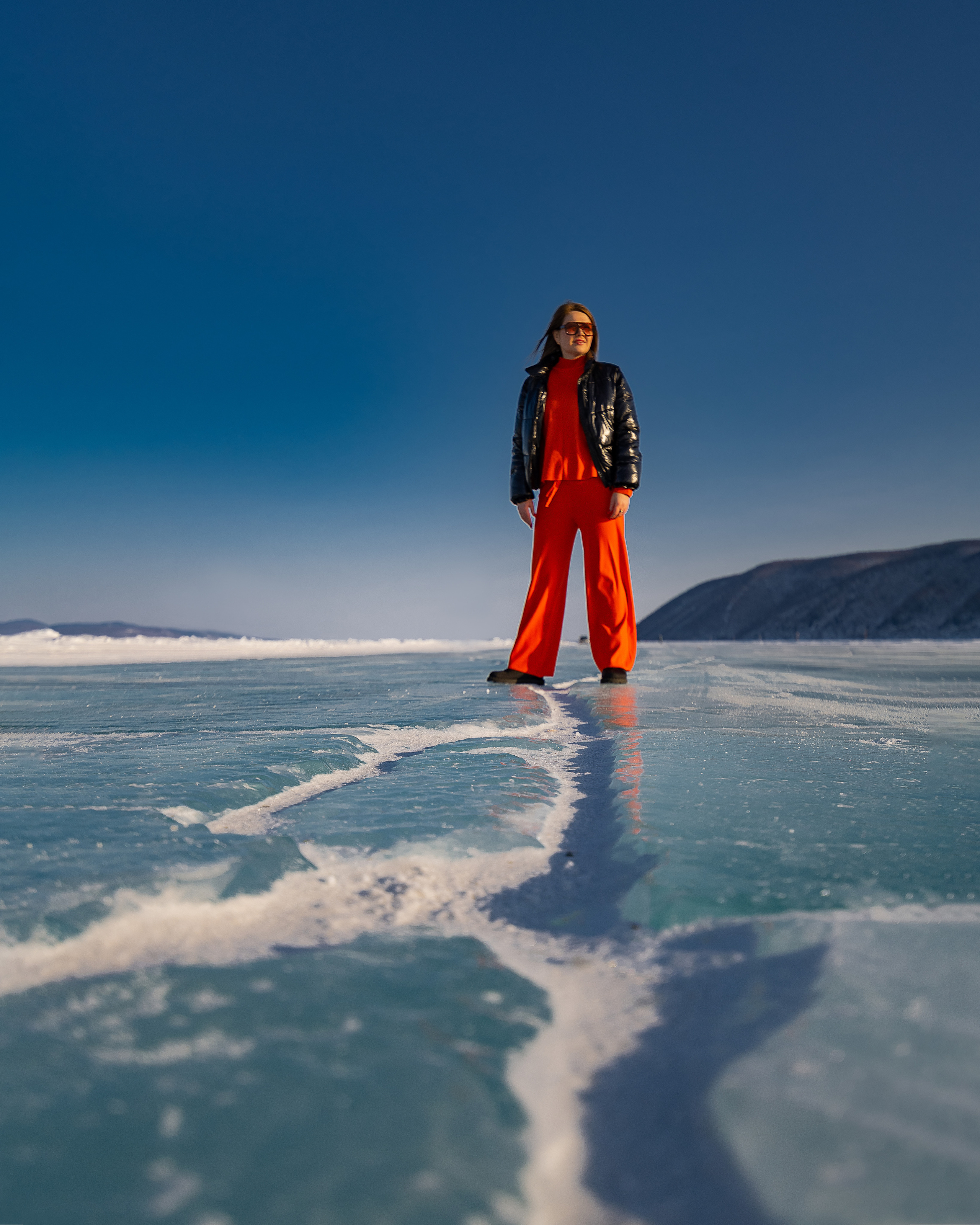 Голубой лёд. Фотограф г. Хабаровск