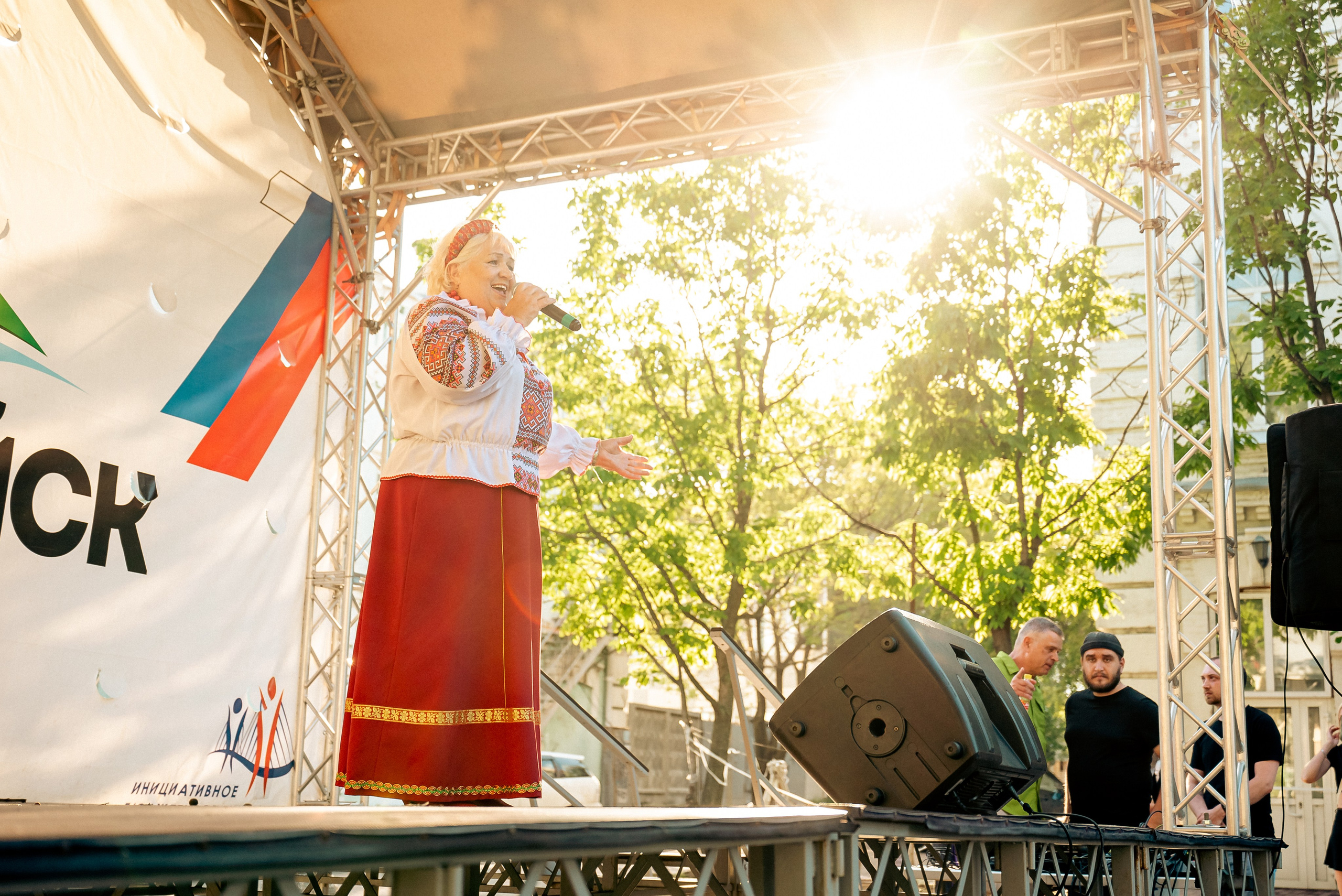 «Летние вечера 50+» на Арбате г. Уссурийска