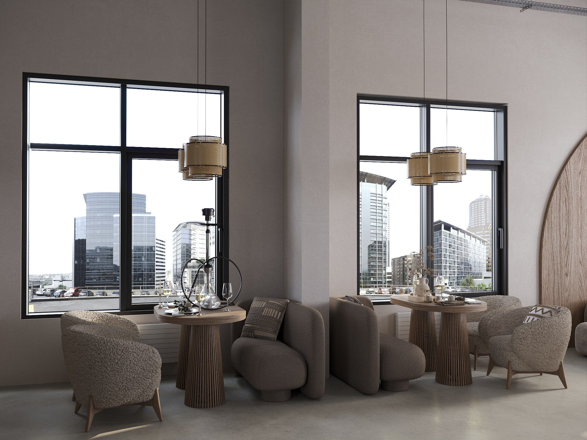 ЖК Ньютон комерческое помещение 138 м². БК студия дизайна интерьера