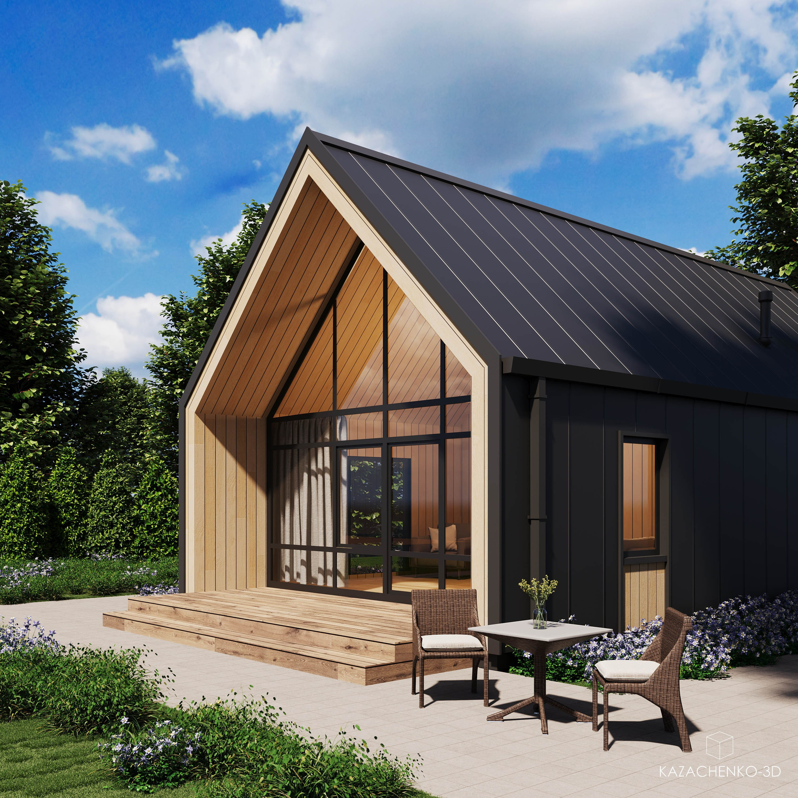 Визуализация экстерьера — BARNHOUSE. 3D-визуализатор Роман Казаченко