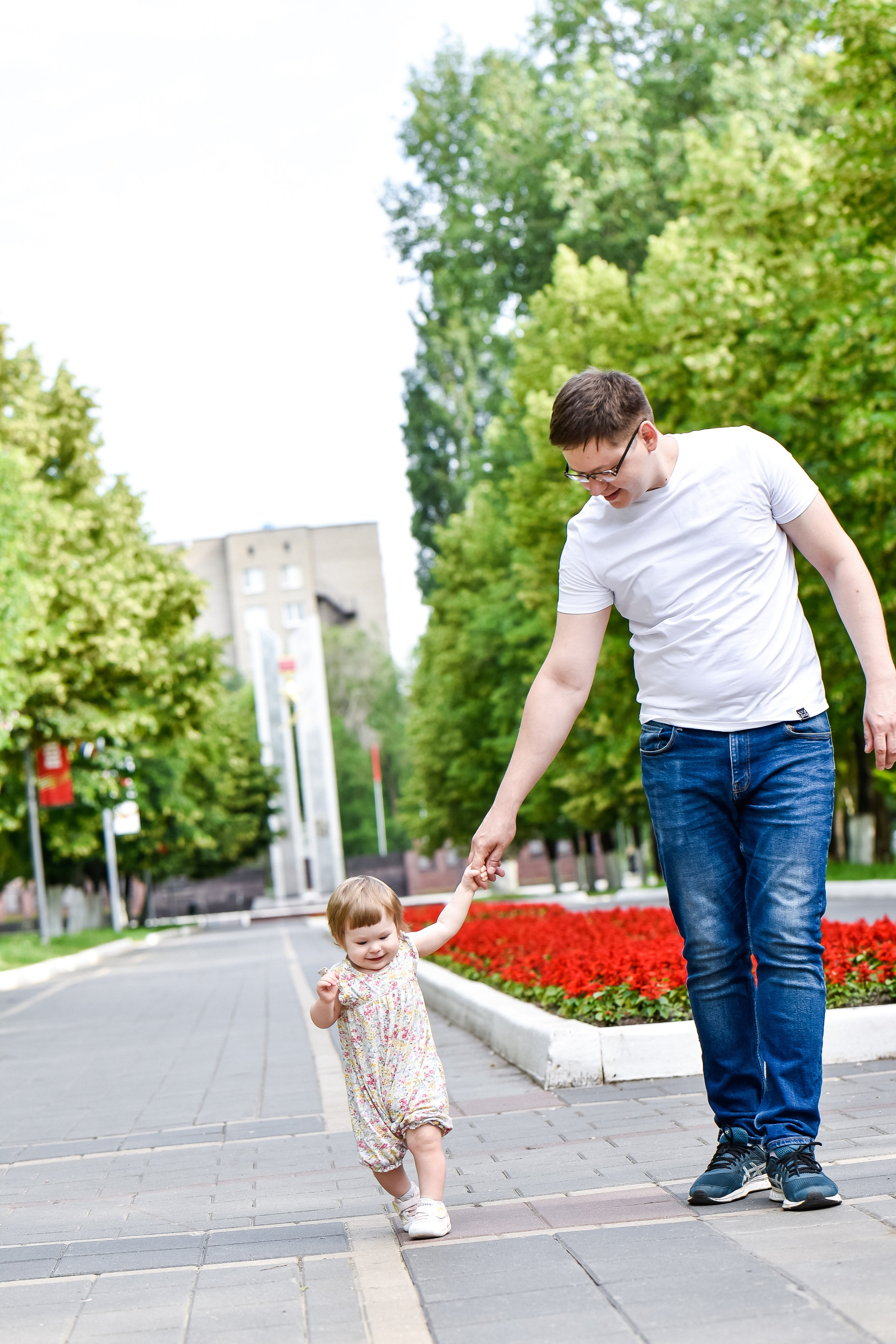 Семья Натальи, Сергея и Машеньки