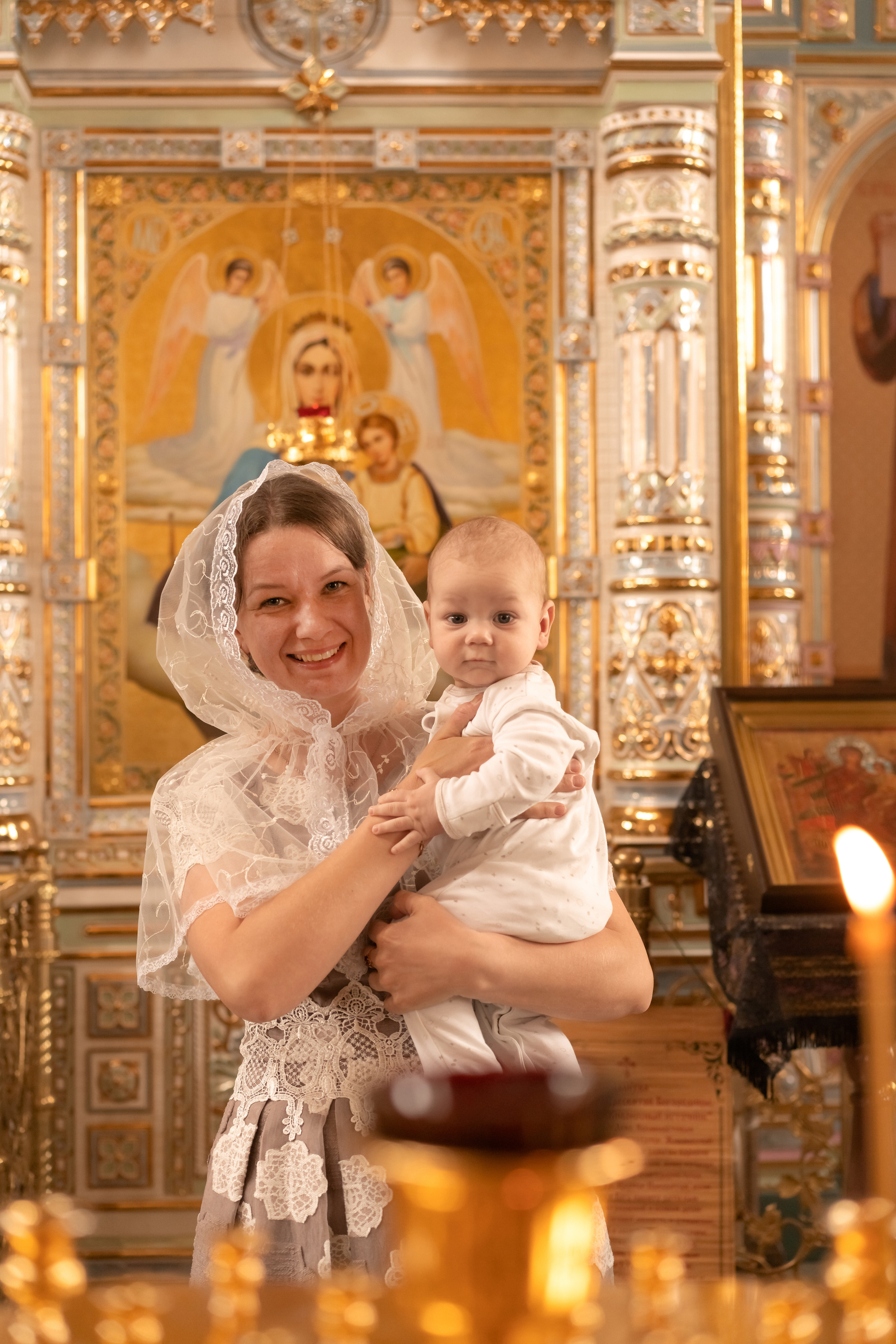 Крещение. Фотограф новорожденных в Пензе Позднякова Елена