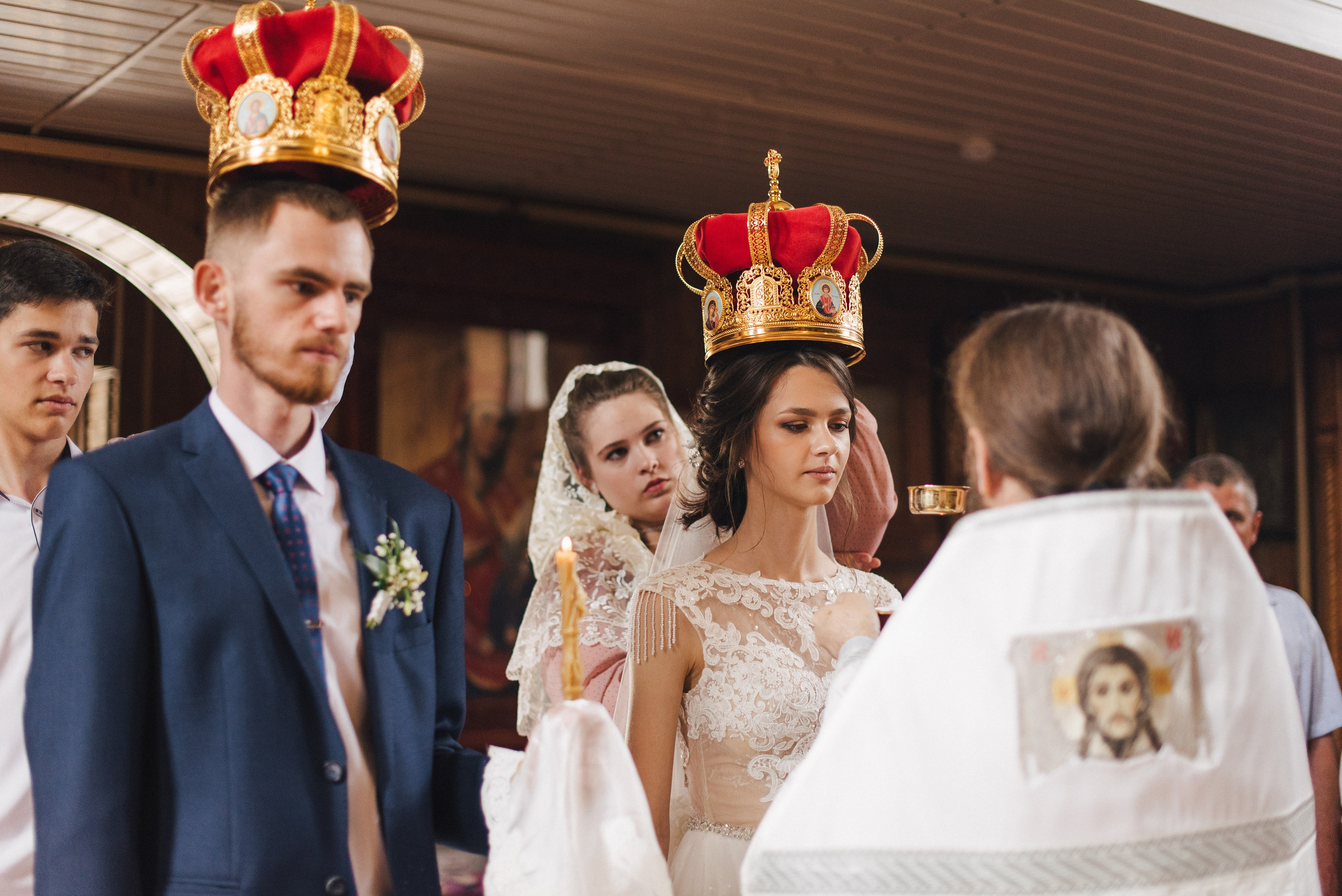 Венчание Никиты и Тони — Храм Иоанна Кронштадского. Свадебный и семейный фотограф Волгоград Москва