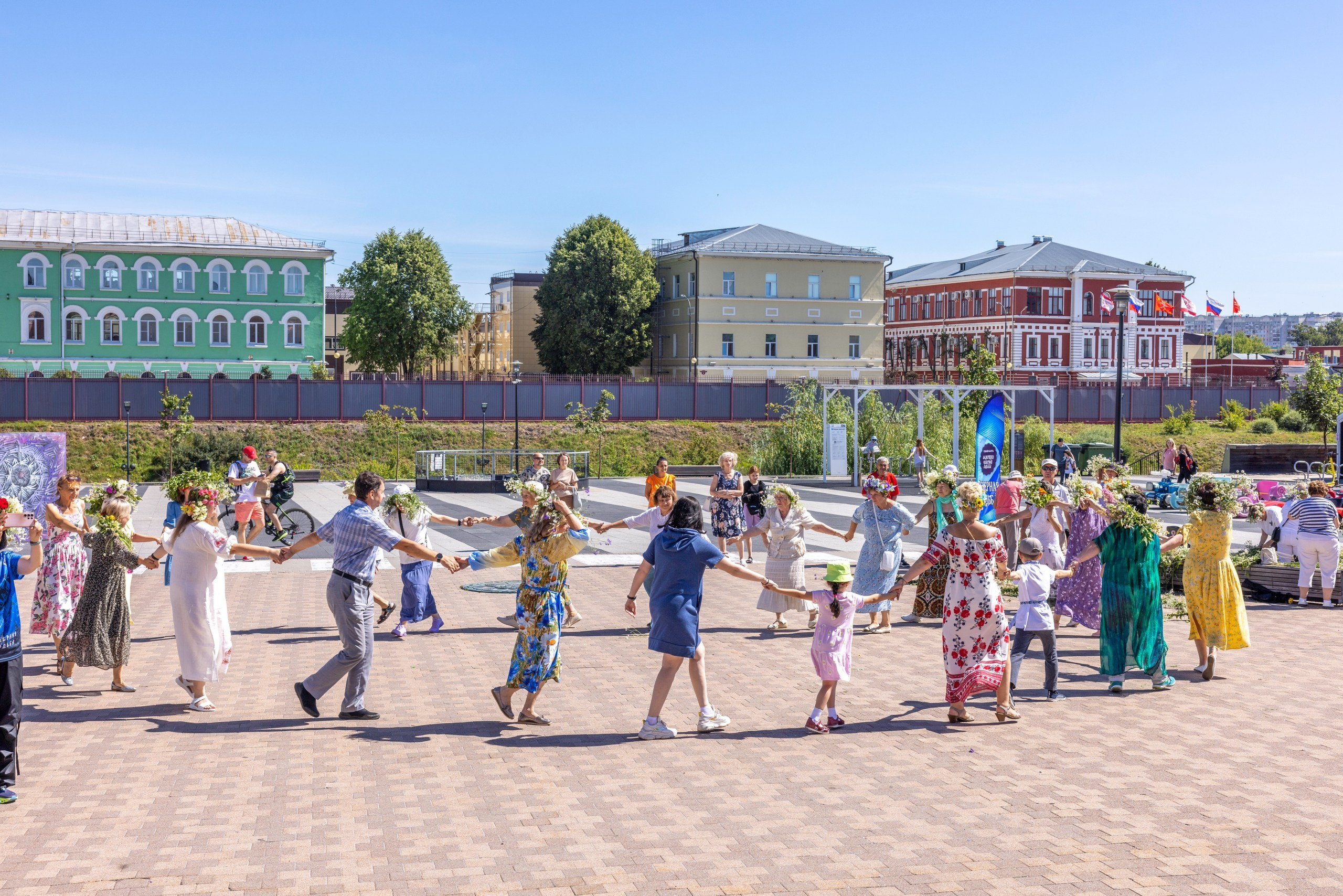 Фестиваль «Ромашковый хоровод». Северная ходьба. Фотограф в Туле Крупский АнДРей. Фотостудия «КАДР71» в Туле