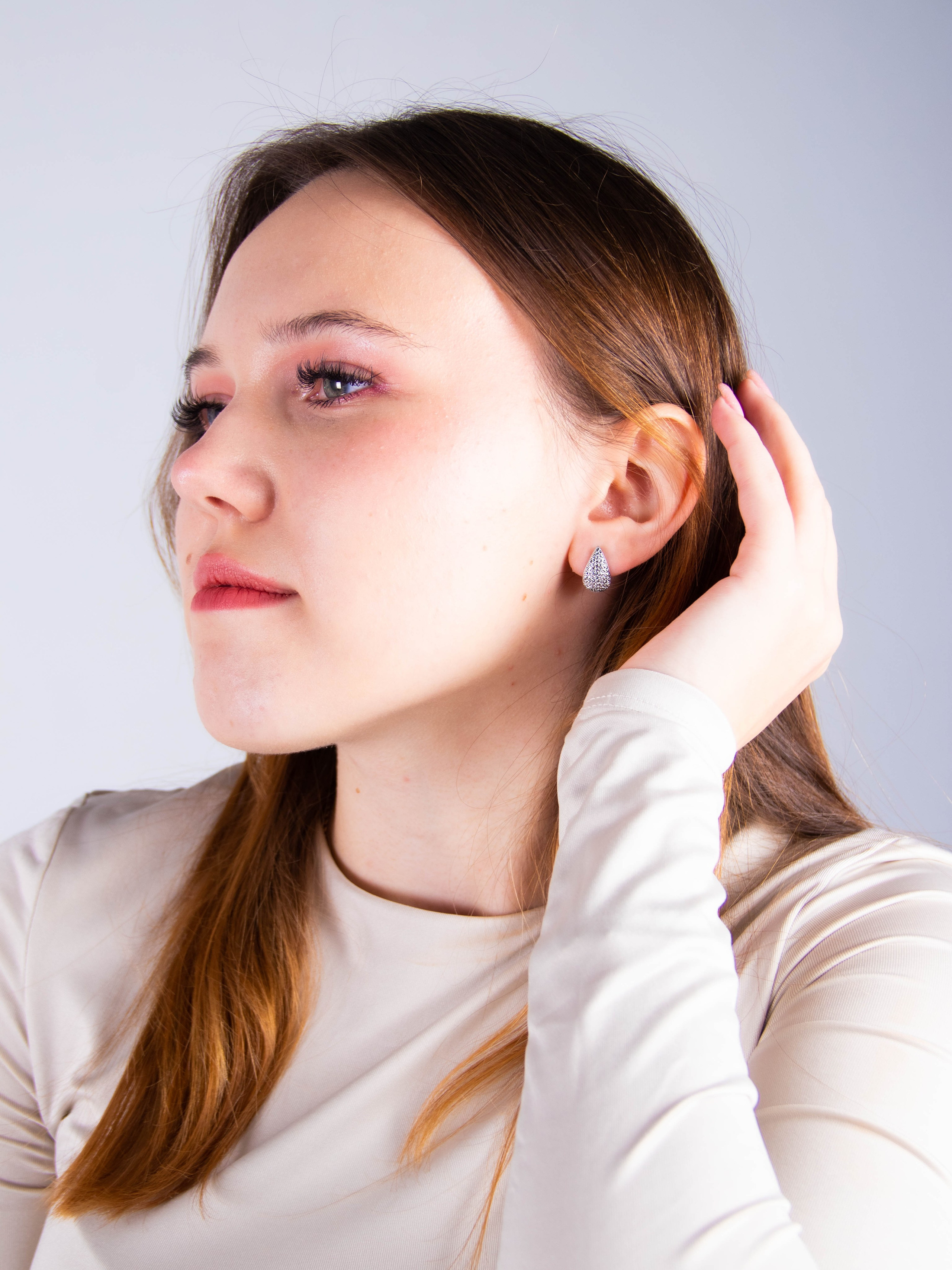 Серьги серебро. «Матрица»