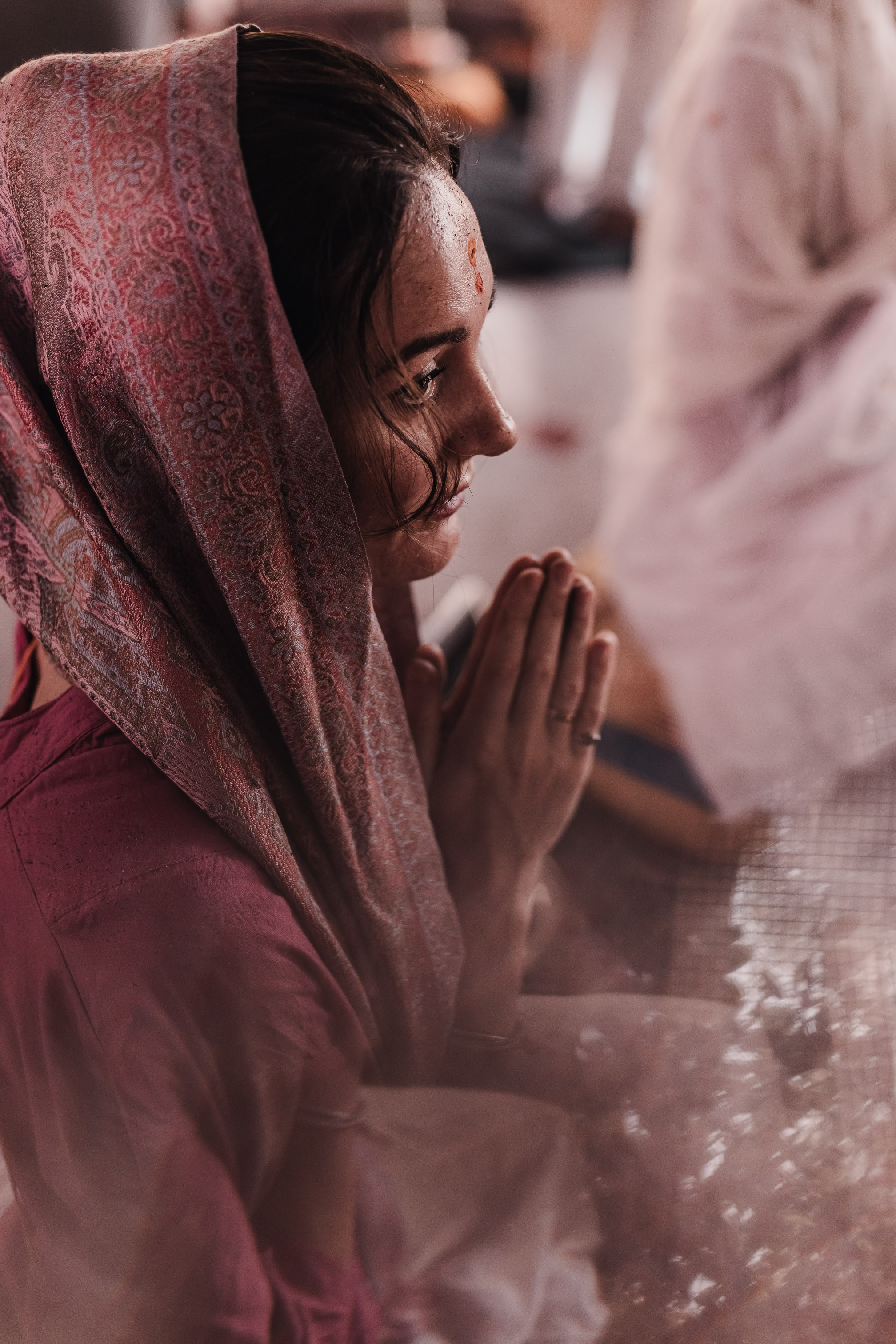 Navaratri yajna at Devraha Baba Ji ashram. Мариам Багдасарян