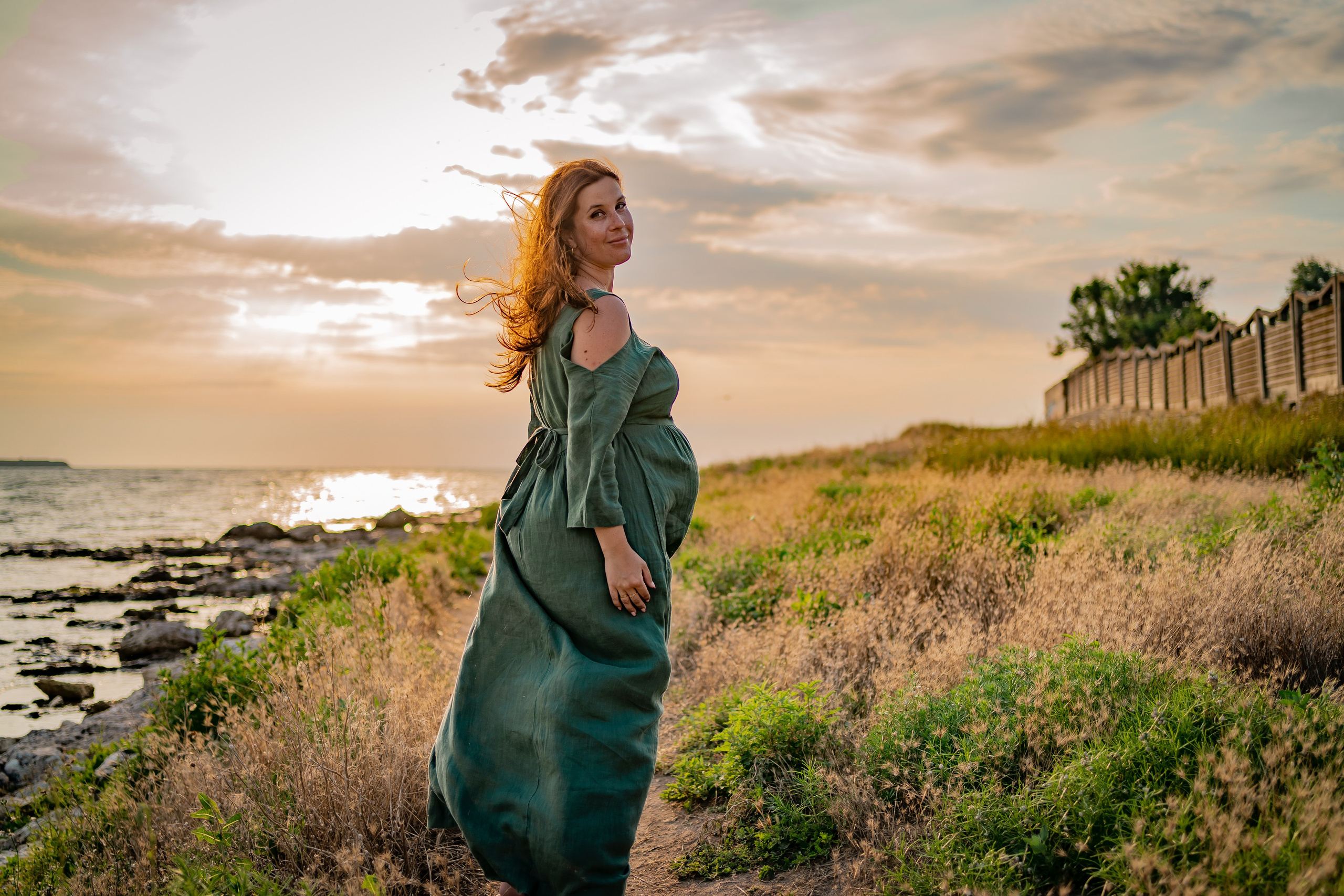 Вероника с мужем в Крыму