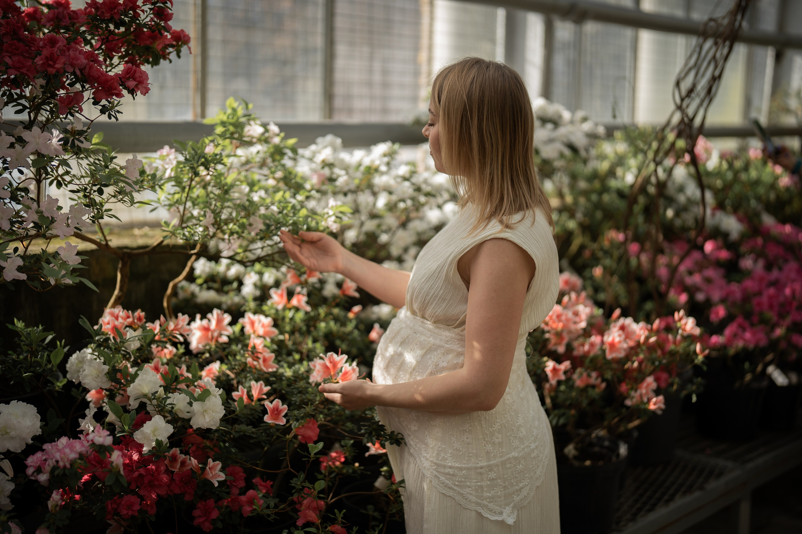 Василек с мамой. Фондовая оранжерея. Семейный и детский фотограф в Сергиев Посаде, Хотьково Якимчук Любовь
