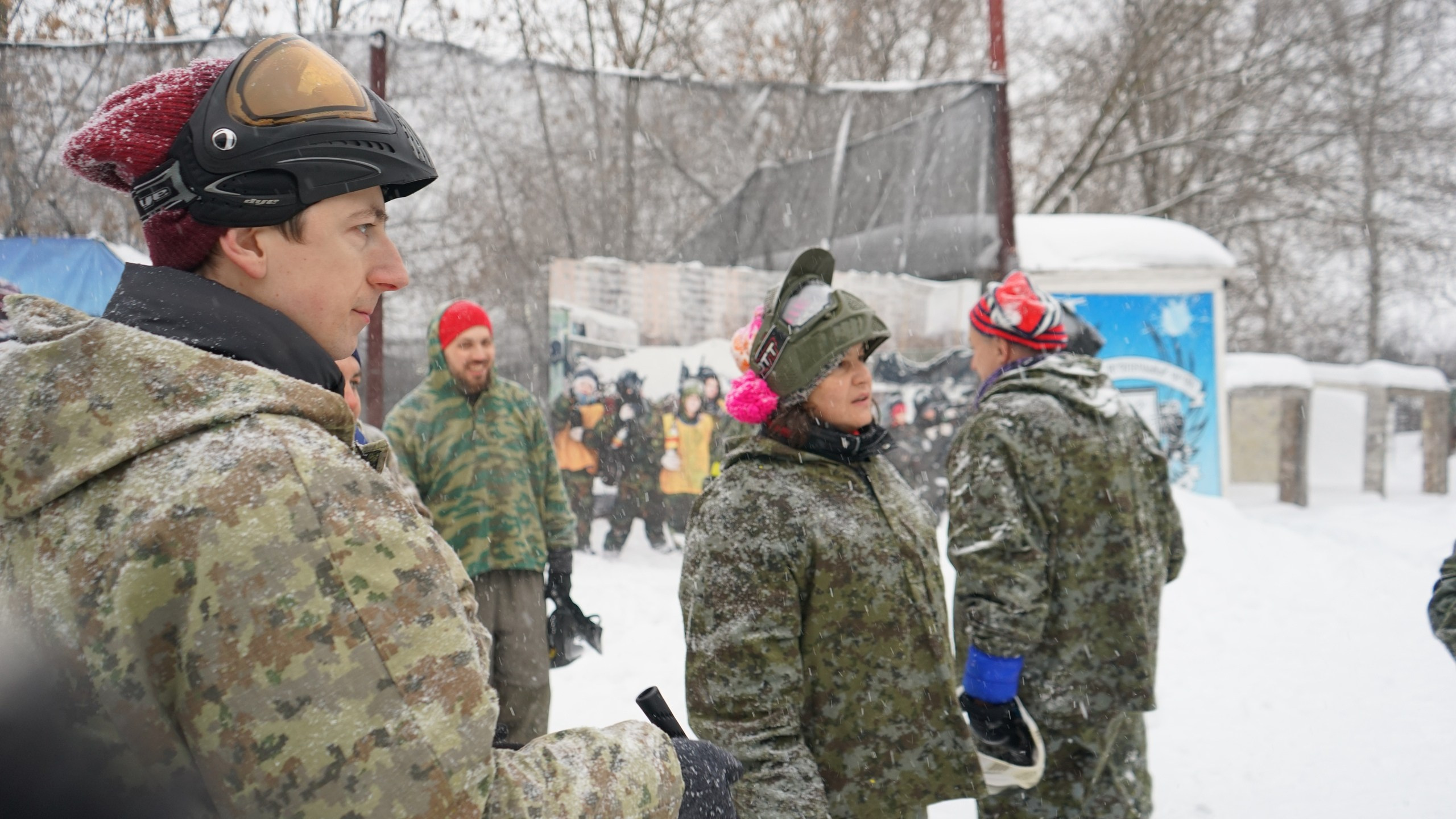 Пейнтбол + шашлыки | 21.02.2021. Галерея Фантим