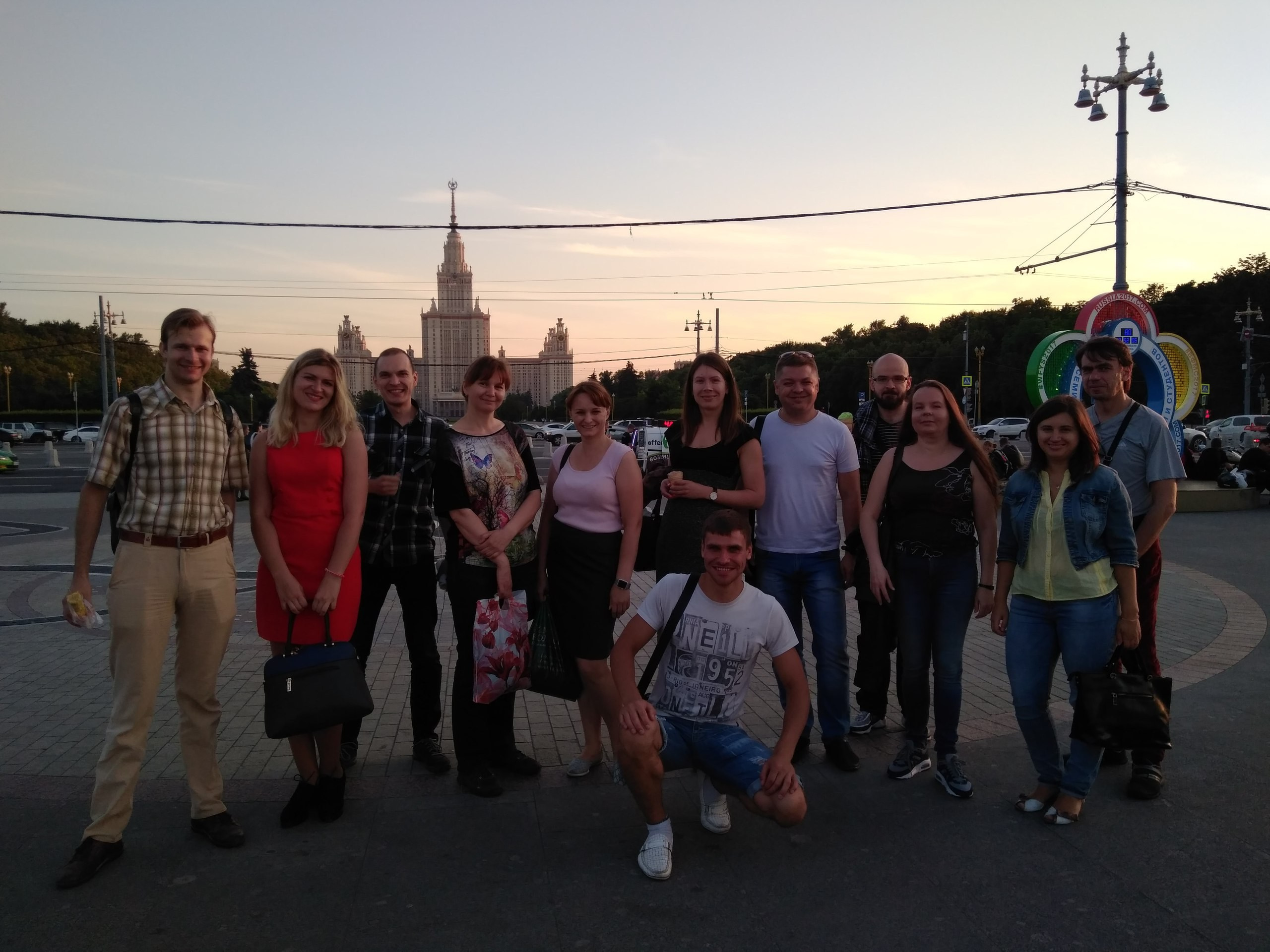 Прогулка на Воробьевых горах | 25.07.2017. Галерея Фантим