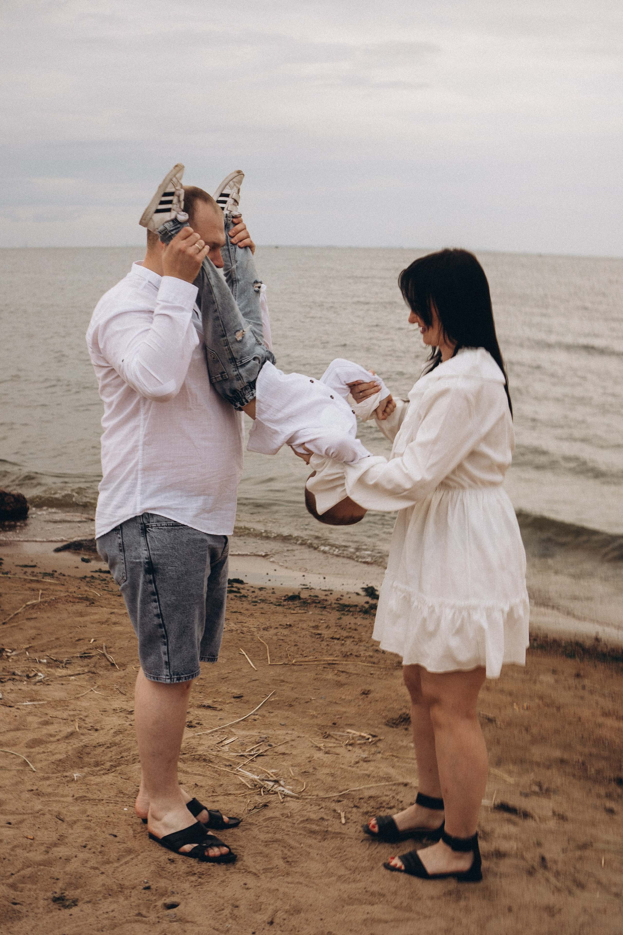 Семейная история на берегу залива. Профессиональный фотограф, Санкт-Петербург — Виктория Богомолова