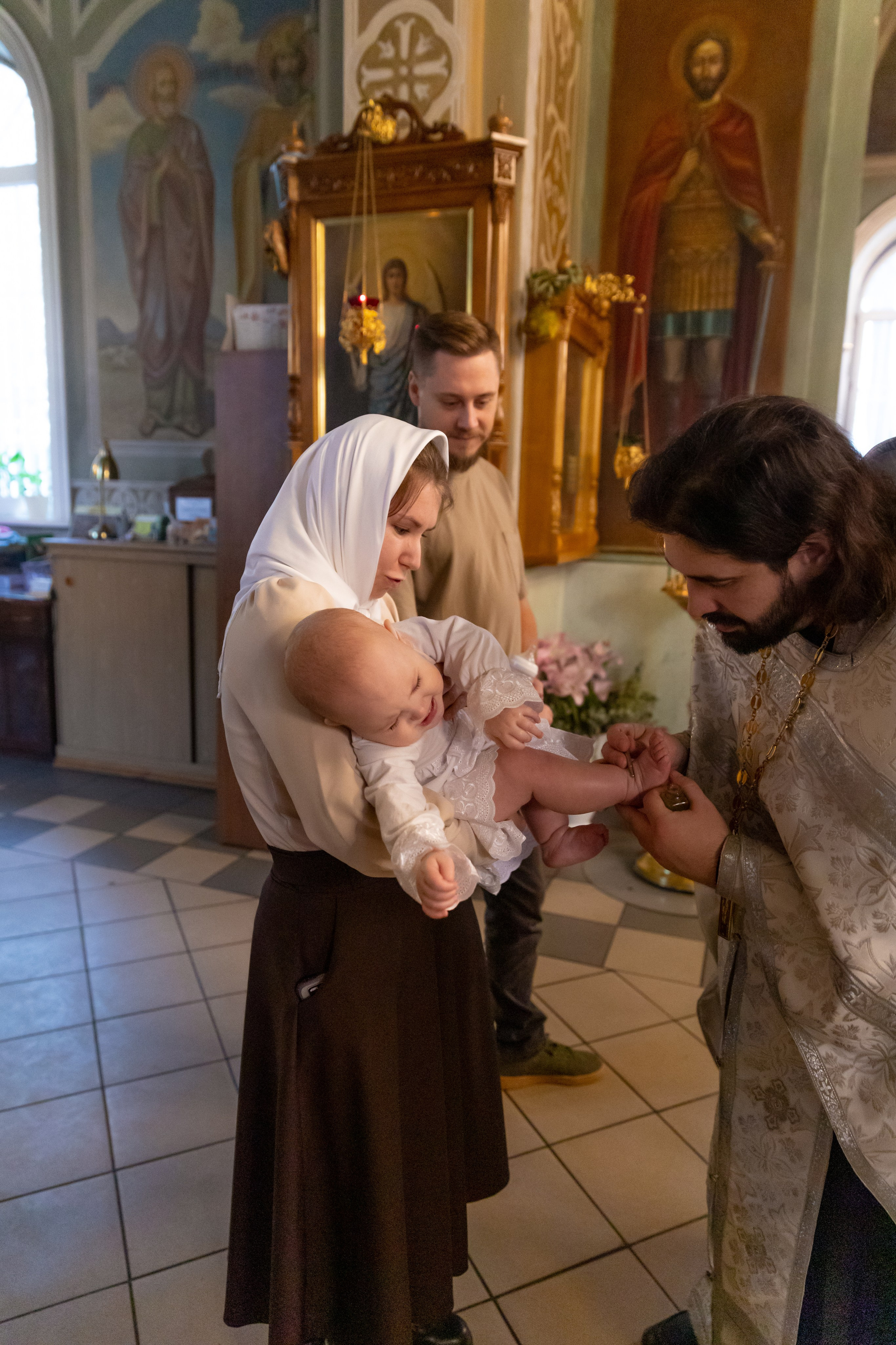 Крещение Веры. Фотограф и Видеограф в Москве Дарья Арсентьева