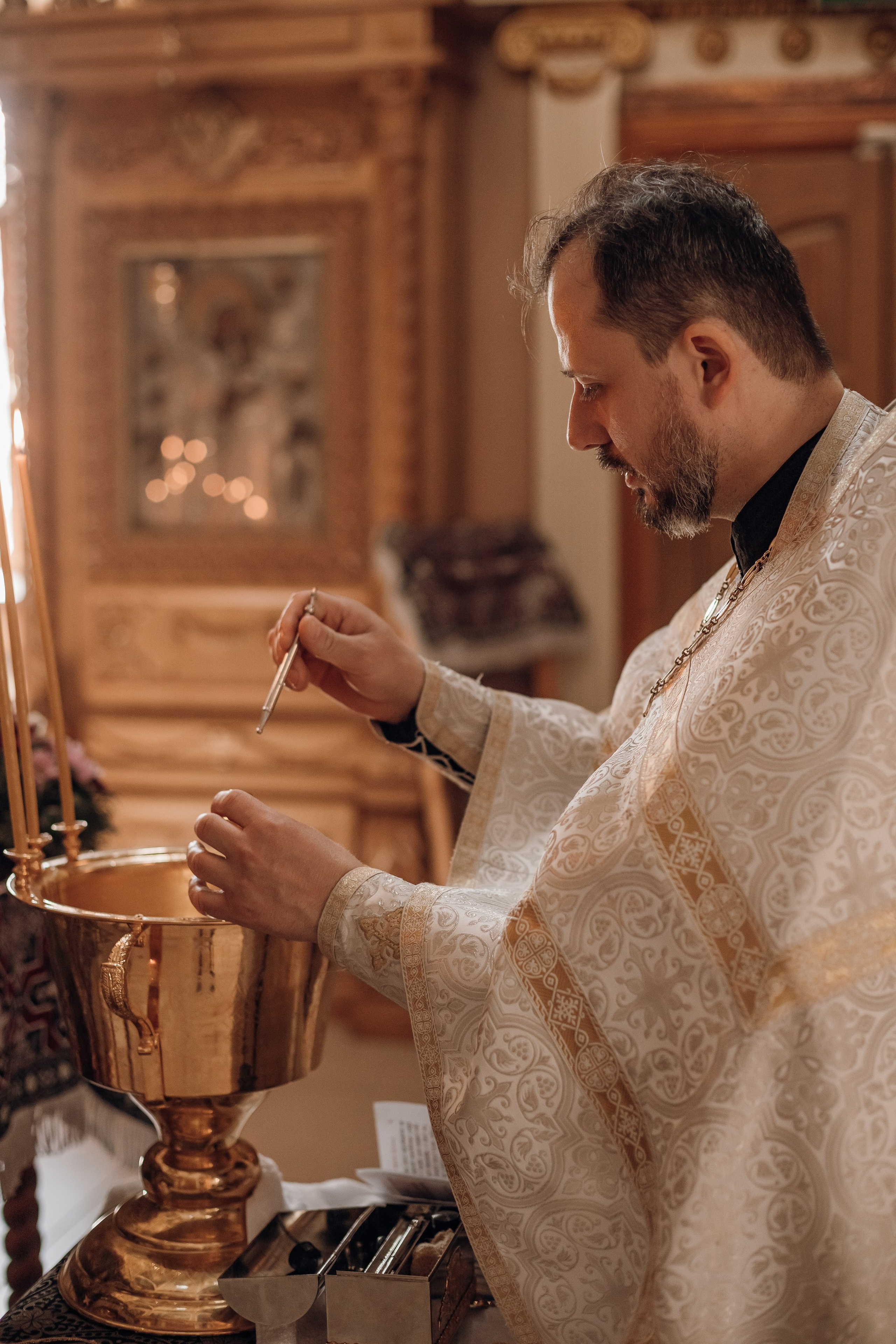 Алина и Дима крестят Миру. Семейный фотограф в Брянске Зурилина Екатерина