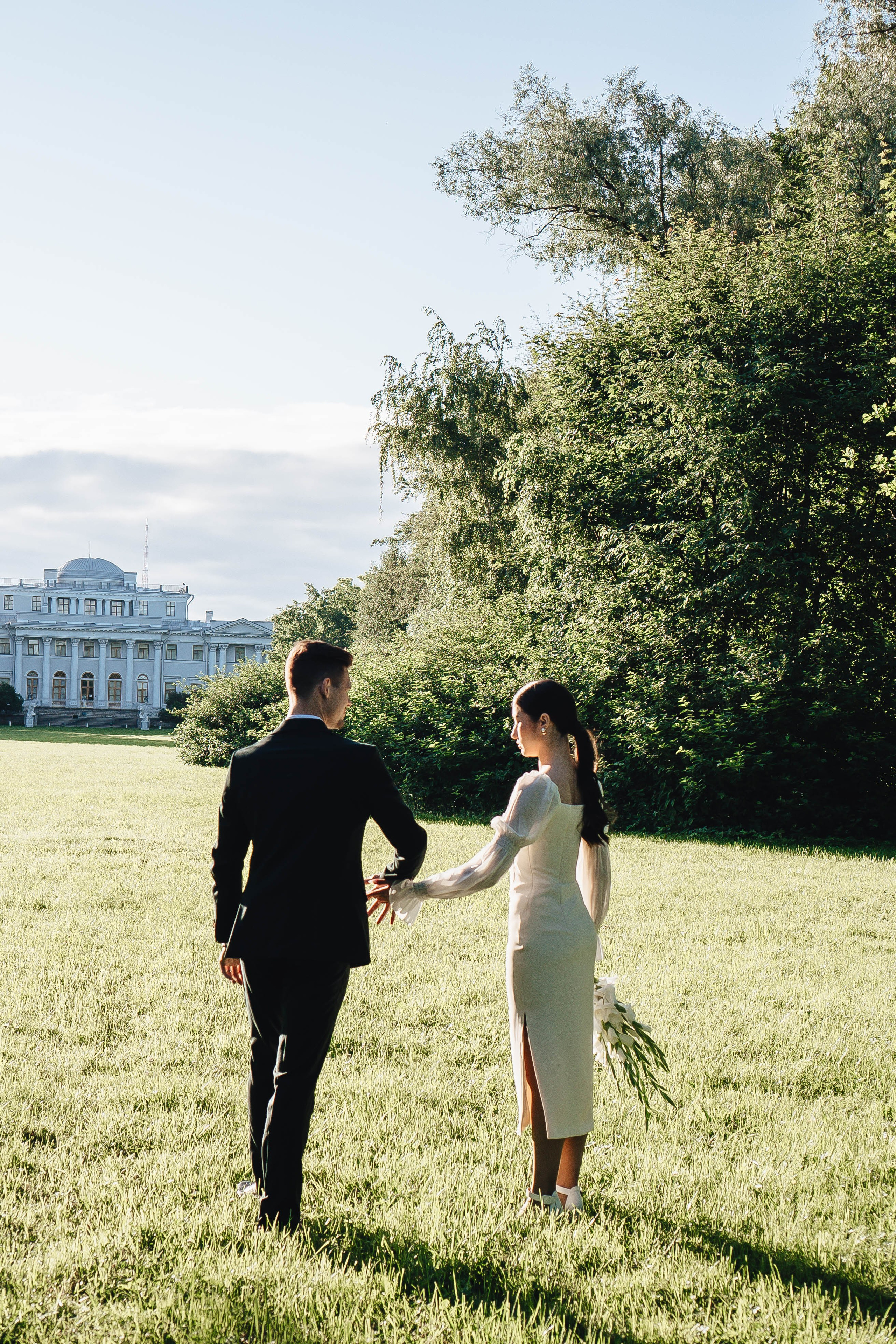 СВАДЕБНАЯ СЬЕМКА НА РАССВЕТЕ НА ЕЛАГИНОМ ОСТОРОВЕ. Профессиональный фотограф, Санкт-Петербург — Виктория Богомолова
