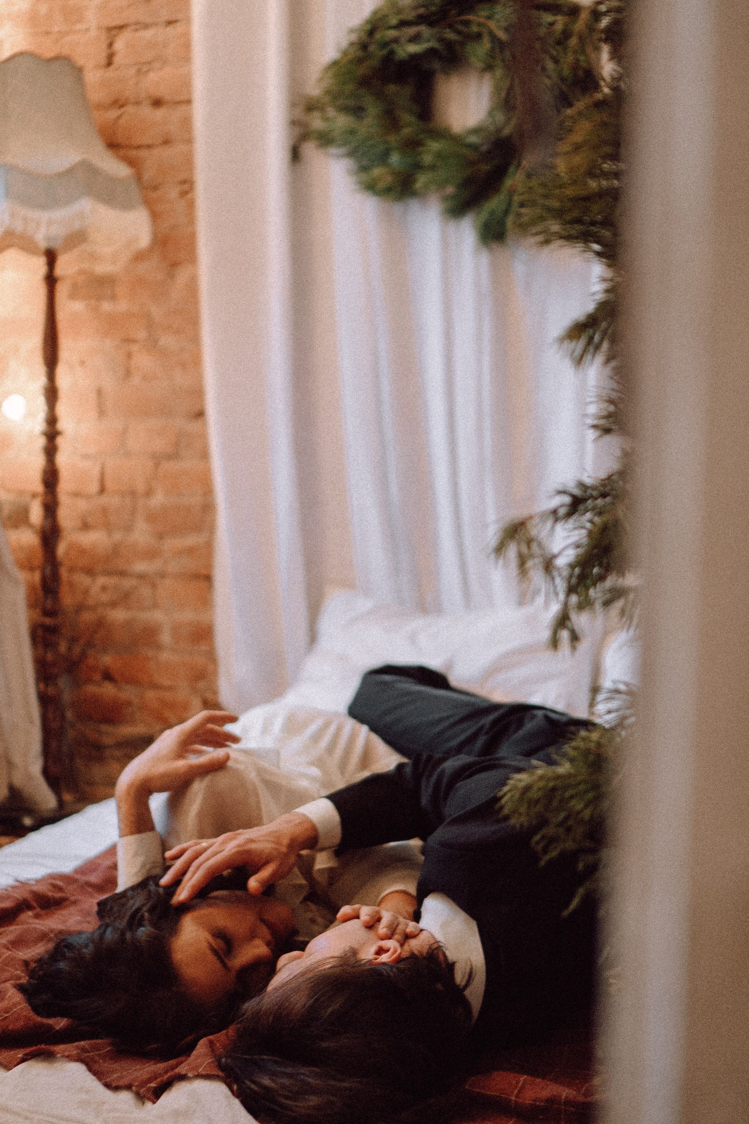 УТРО ЖЕНИХА И НЕВЕСТЫ В ФОТОСТУДИИ И ОСНОВНАЯ ФОТОСЕСИСИЯ ЗИМОЙ. Профессиональный фотограф, Санкт-Петербург — Виктория Богомолова