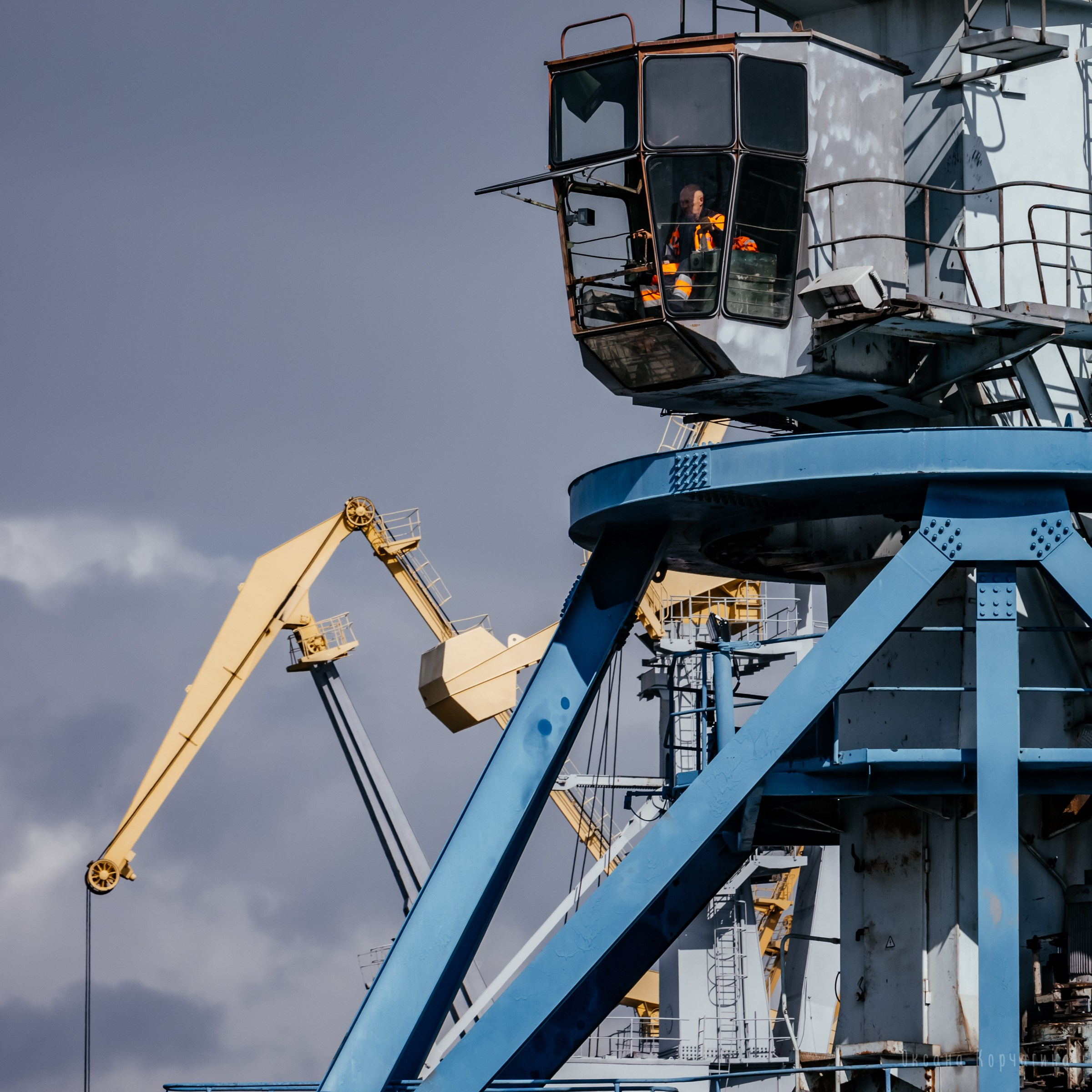 Речной порт. Фотограф в Красноярске Оксана Корчагина