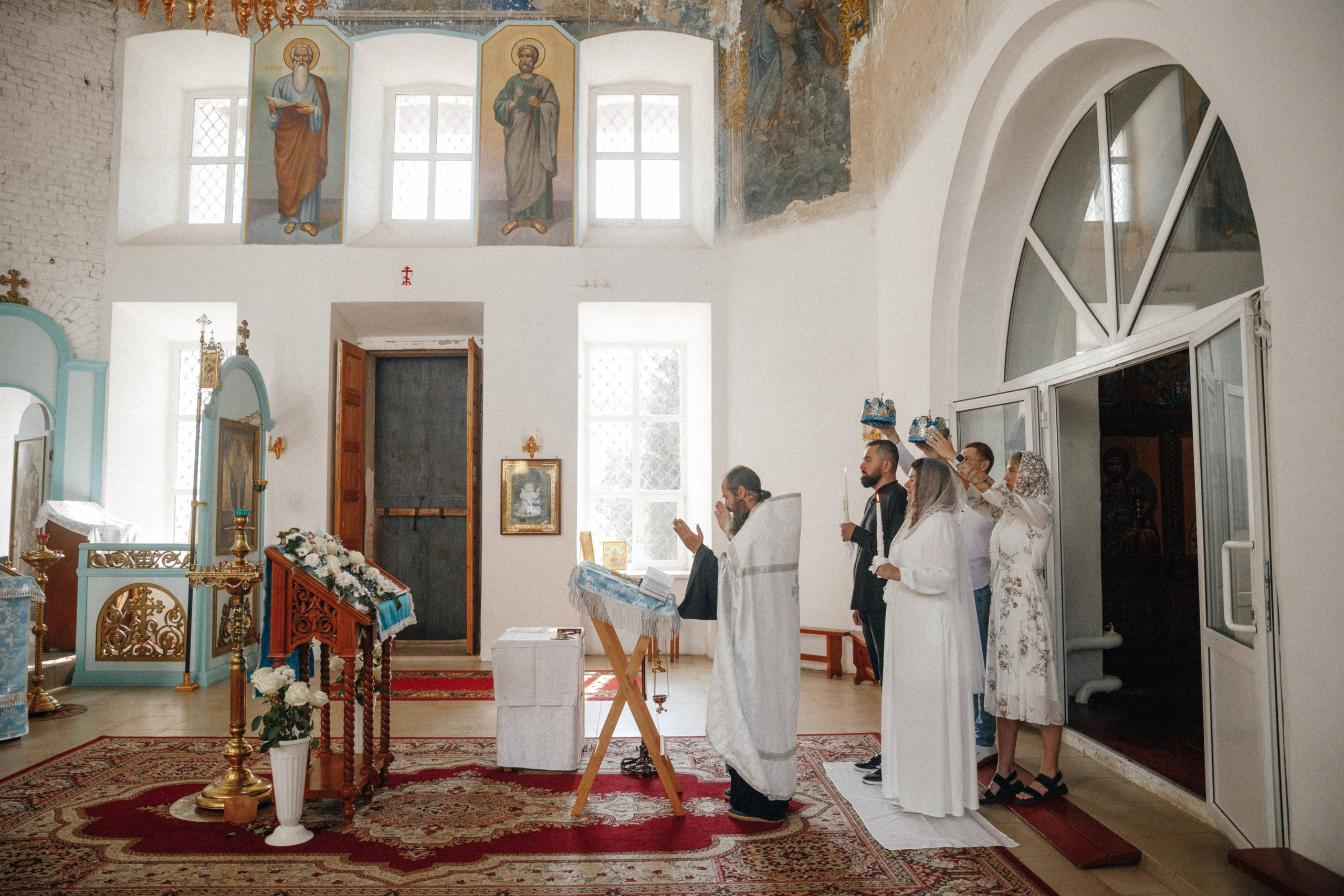 Венчание в Свято-Троицком храме с. Ворша. Фотограф во Владимире Татьяна Бабикова