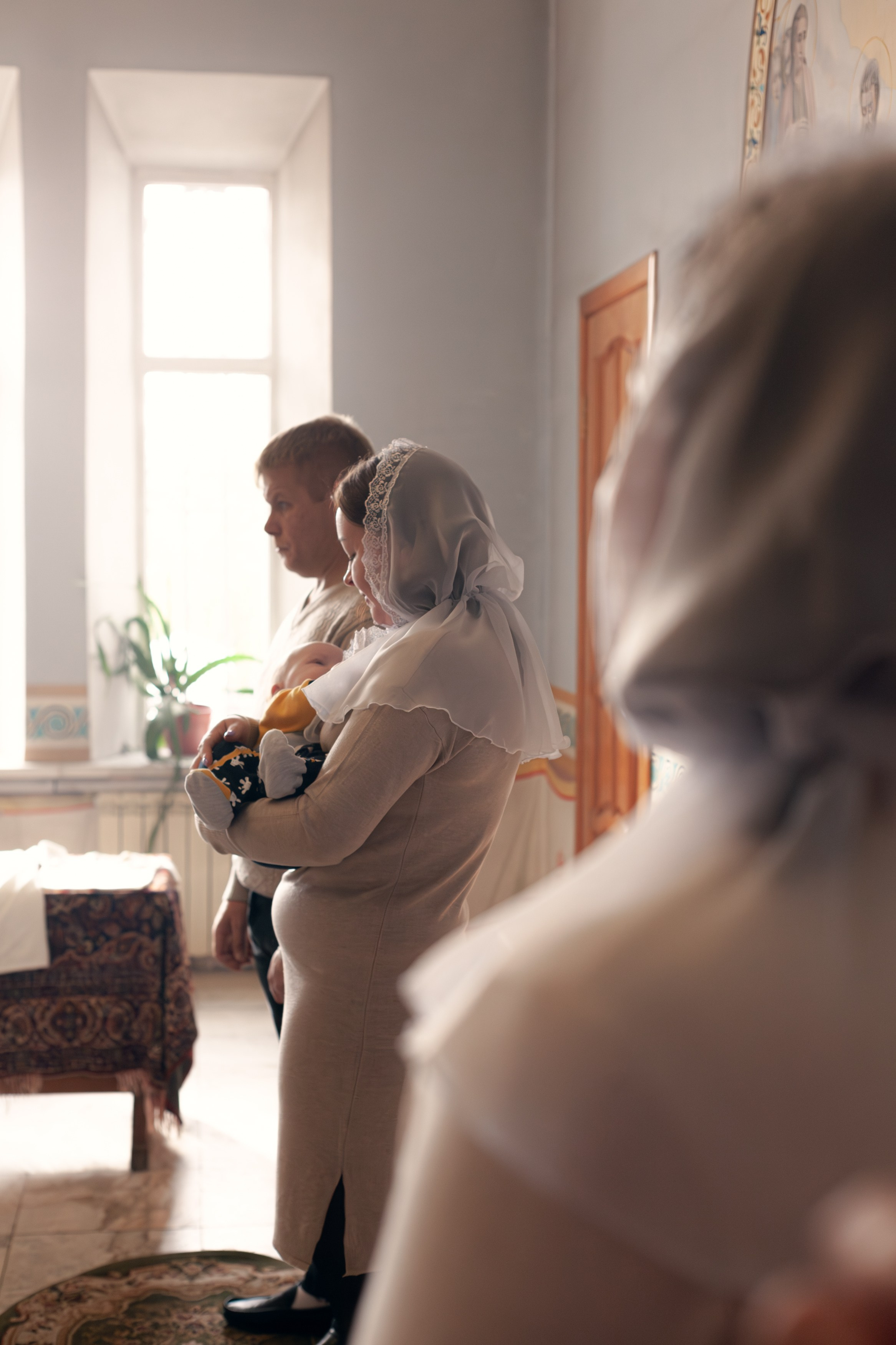 Таинство крещения. Фотограф Саша Смирнова