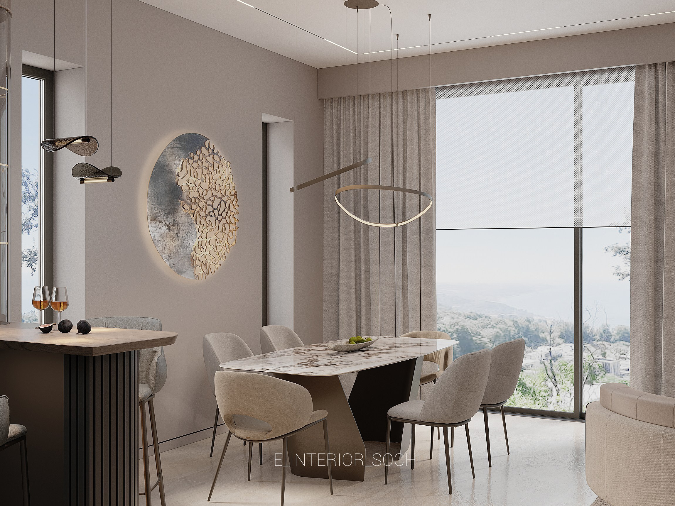 AIR_STONEWOOD. Дизайн интерьера Евгения Тисленко