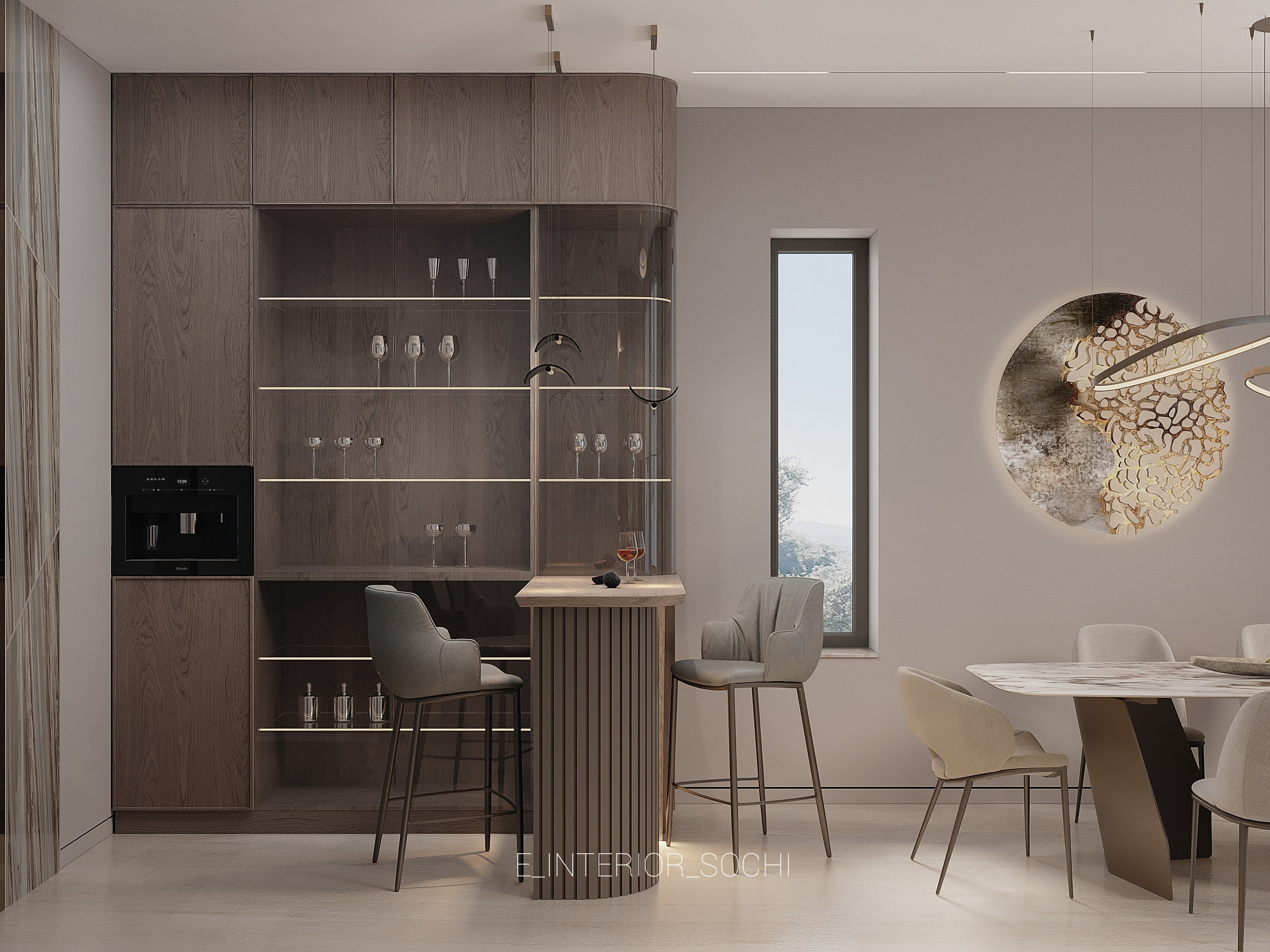 AIR_STONEWOOD. Дизайн интерьера Евгения Тисленко