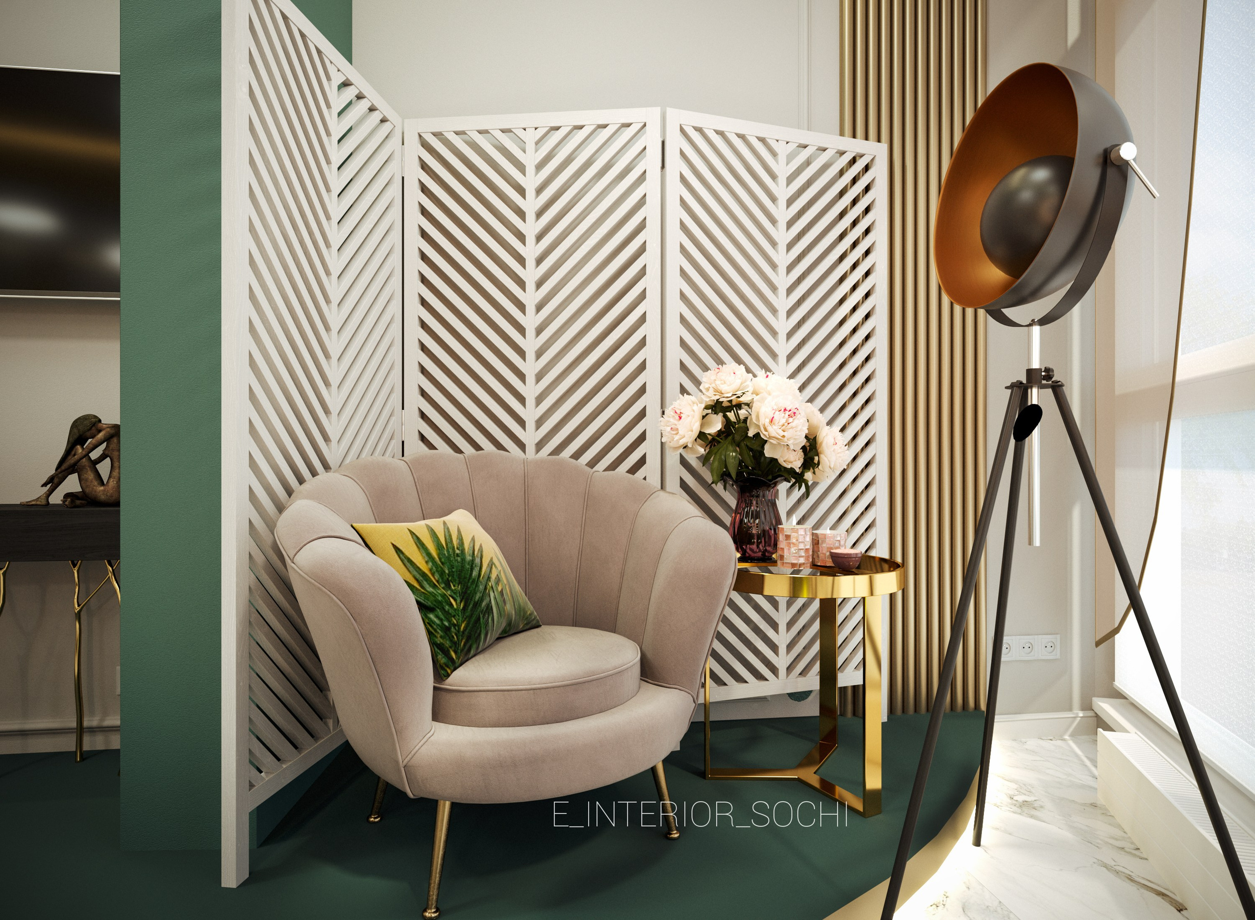 BEAUTY_KOVORK_AMAZON. Дизайн интерьера Евгения Тисленко