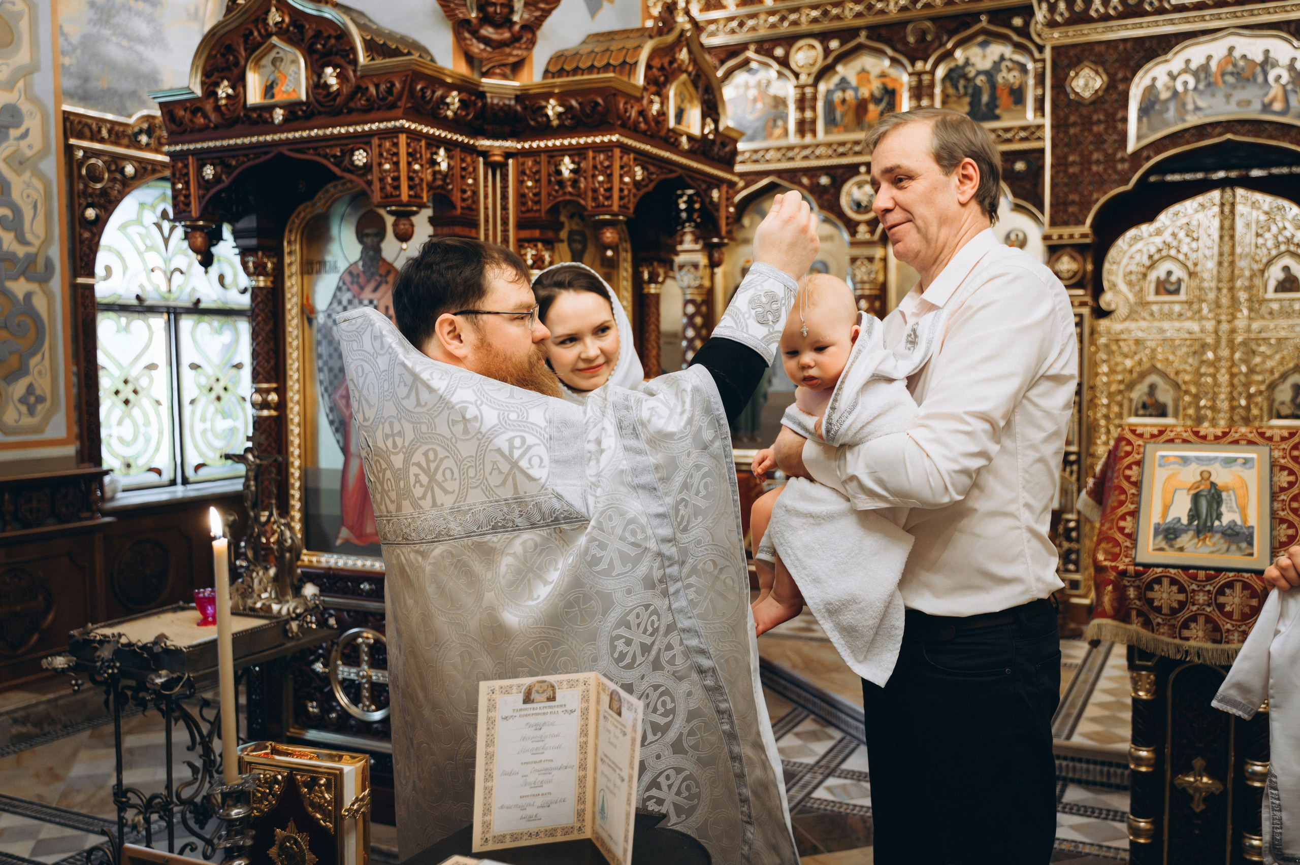 Крещение Фёдора (Храм Всех Святых) криптовый. Семейный фотограф в Минске Дарья Дреко