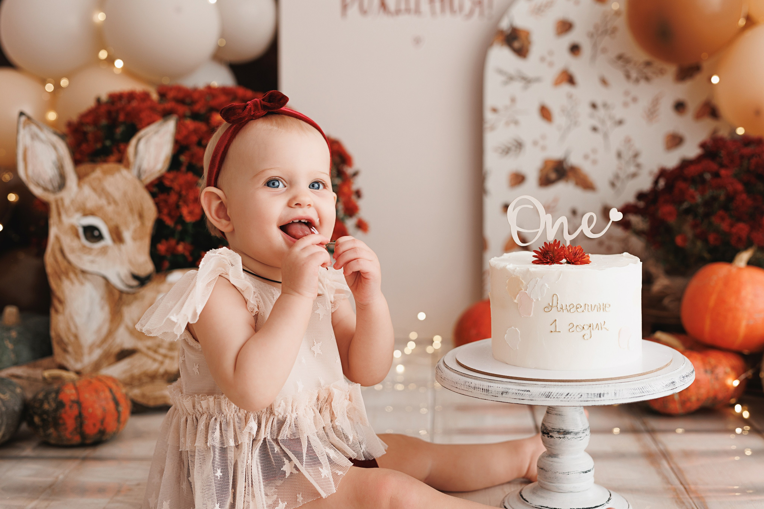 фотосессия первого годика в Краснодаре, детский фотограф 