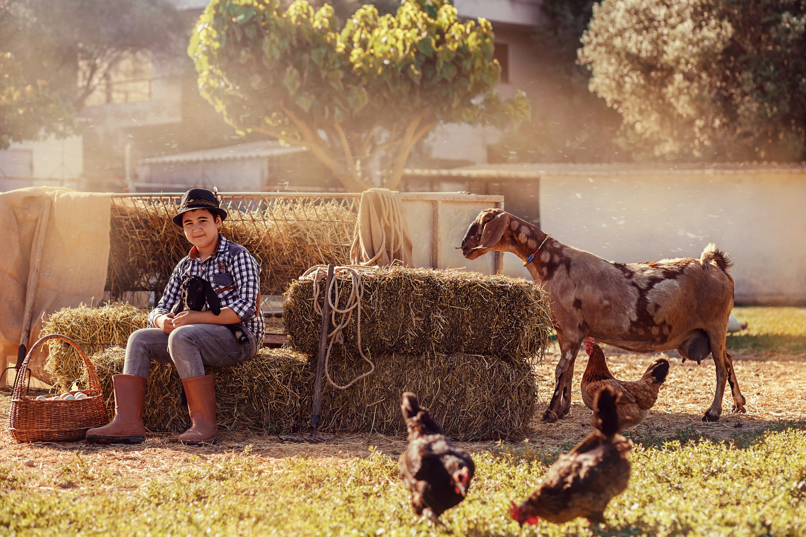 Farm story. Professional family and children’s photographer in Izmir Irina Eron