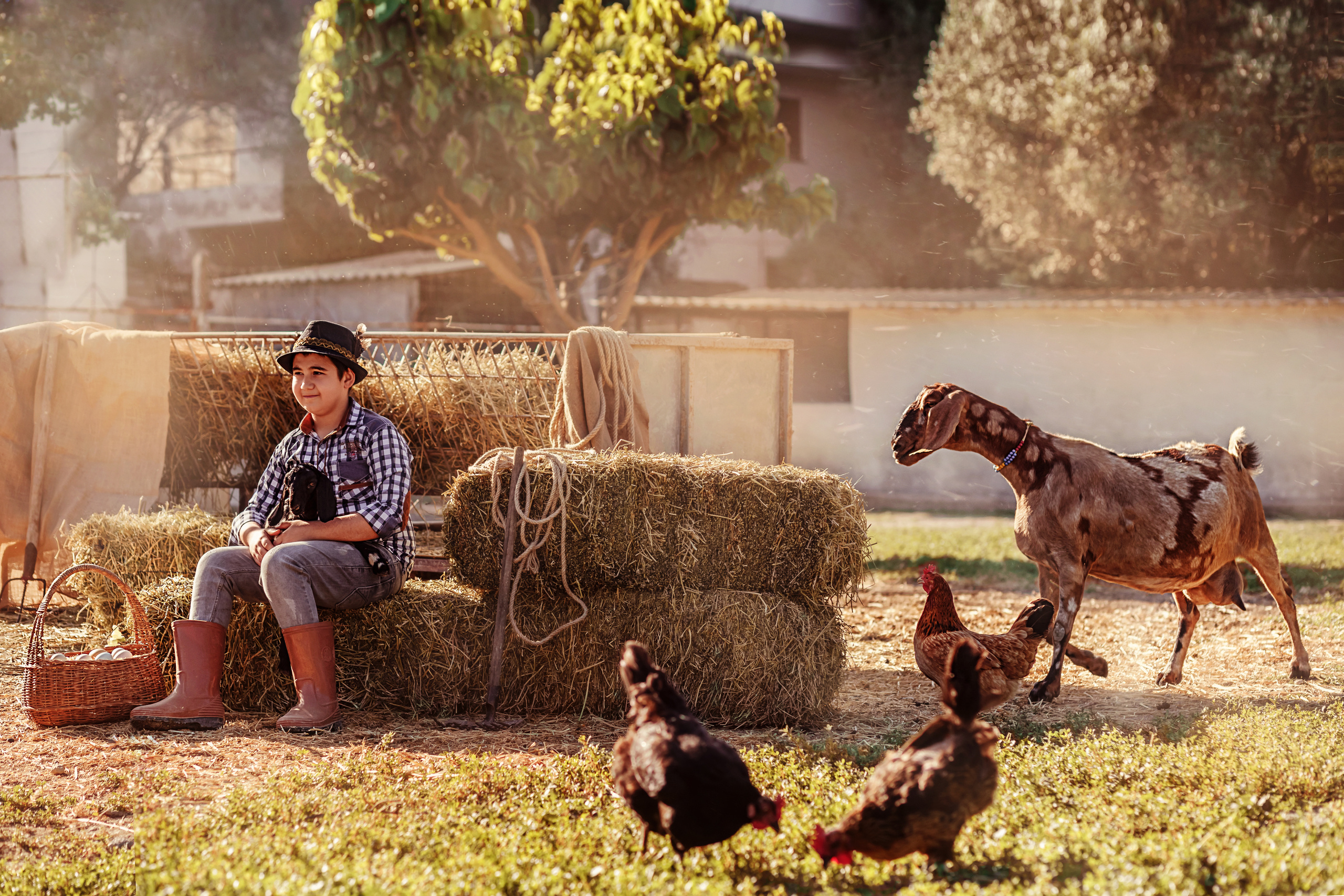 Farm story. Professional family and children’s photographer in Izmir Irina Eron