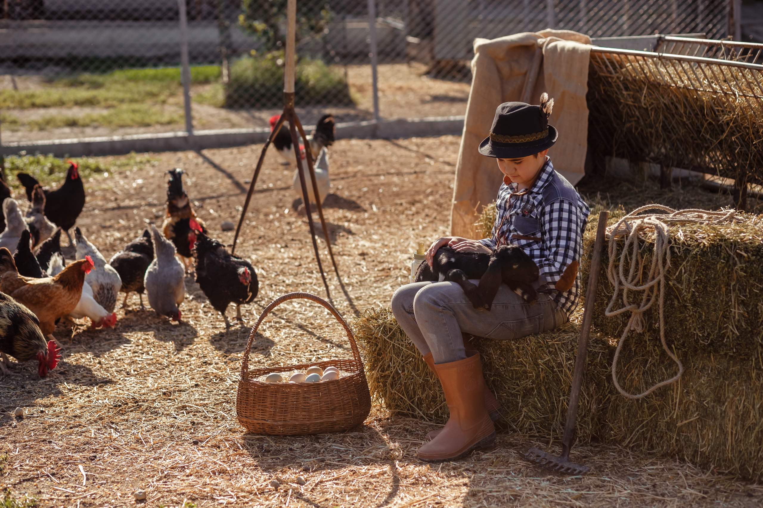Farm story. Professional family and children’s photographer in Izmir Irina Eron