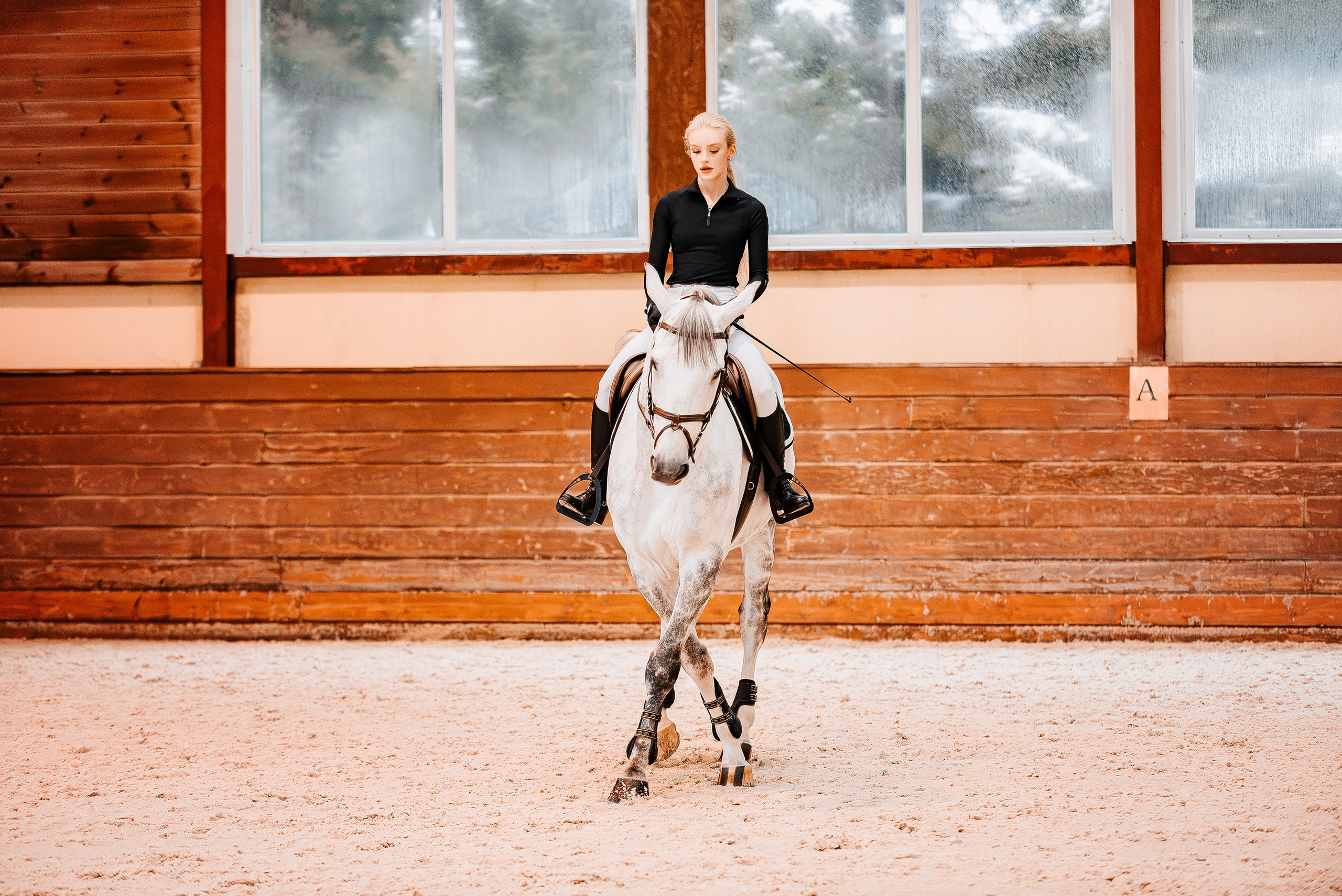 Анастасия и Соперник. Куракина Дарья • Конный фотограф