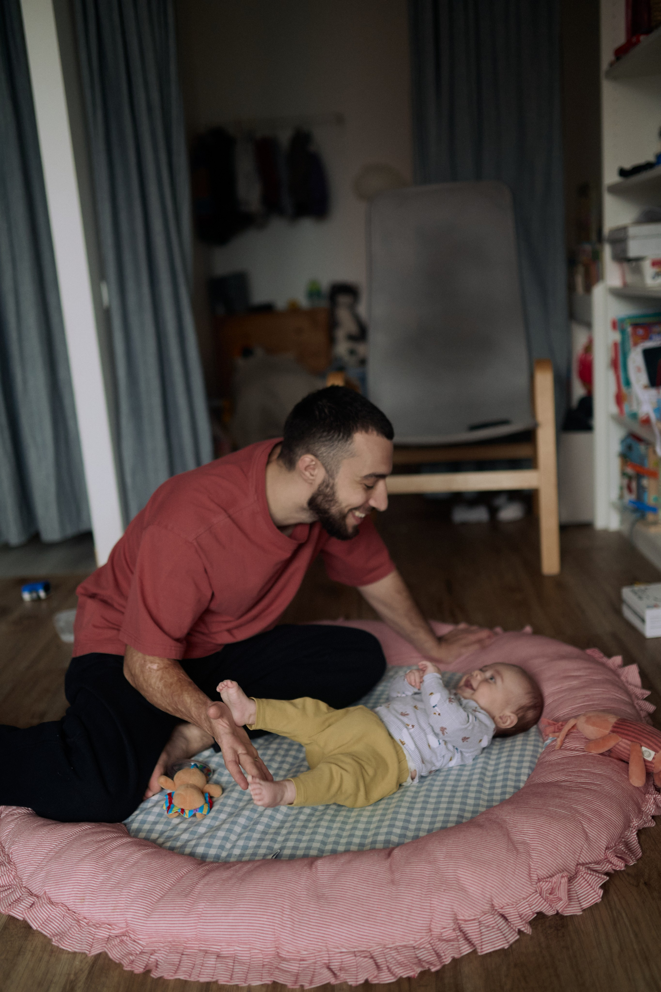 Эмир, Диана, Леон и Амин дома. Семейный и свадебный lifestyle-фотограф в Москве Мария Петрова