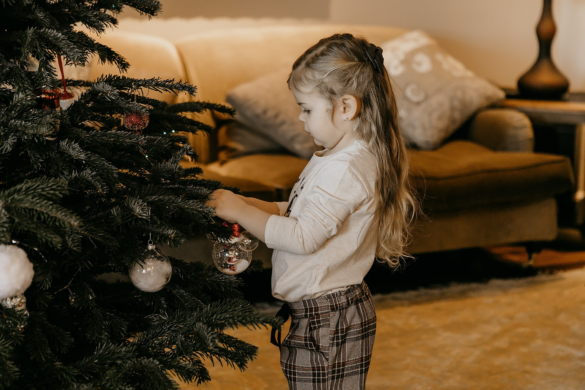 Новогодняя фотосессия дома. Семейный фотограф Маша Тимофеева | Москва