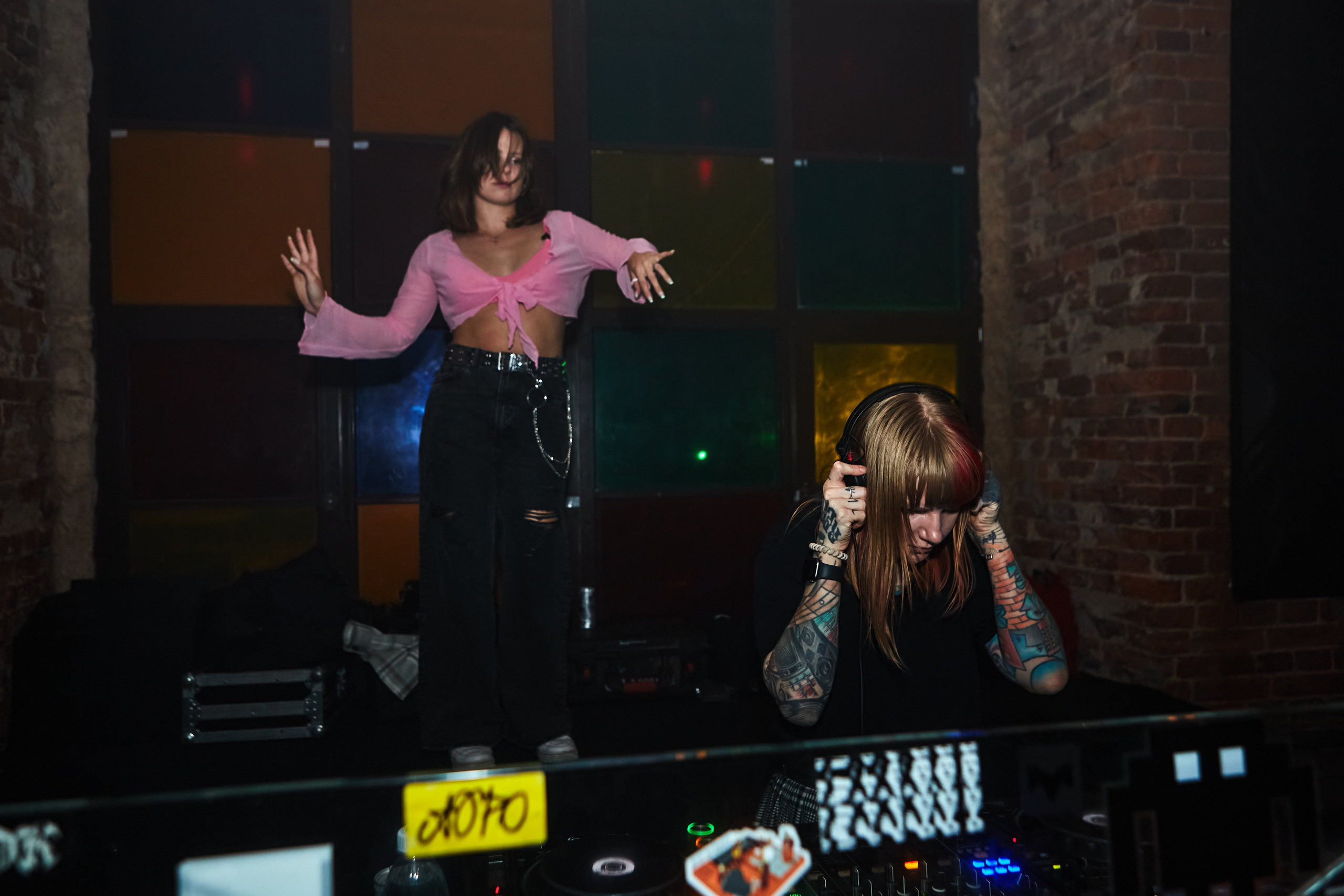 Клубная съёмка. Visual artist Konstantin KoT