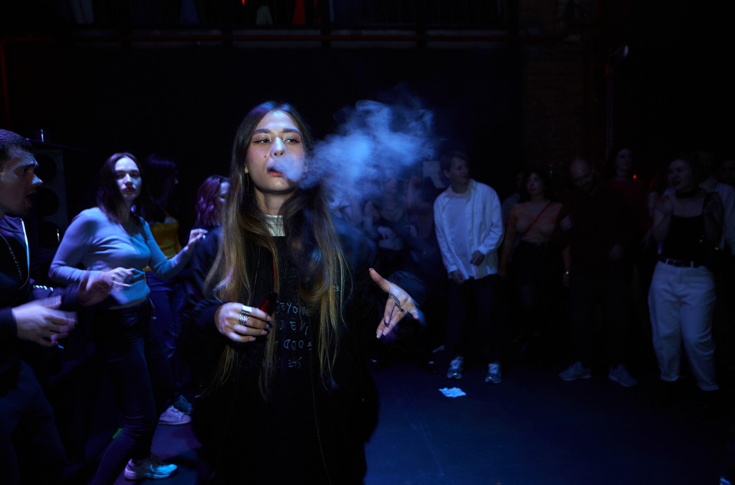 Клубная съёмка. Visual artist Konstantin KoT