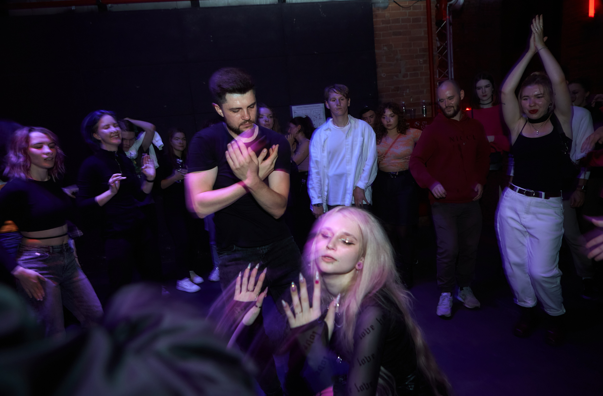 Клубная съёмка. Visual artist Konstantin KoT