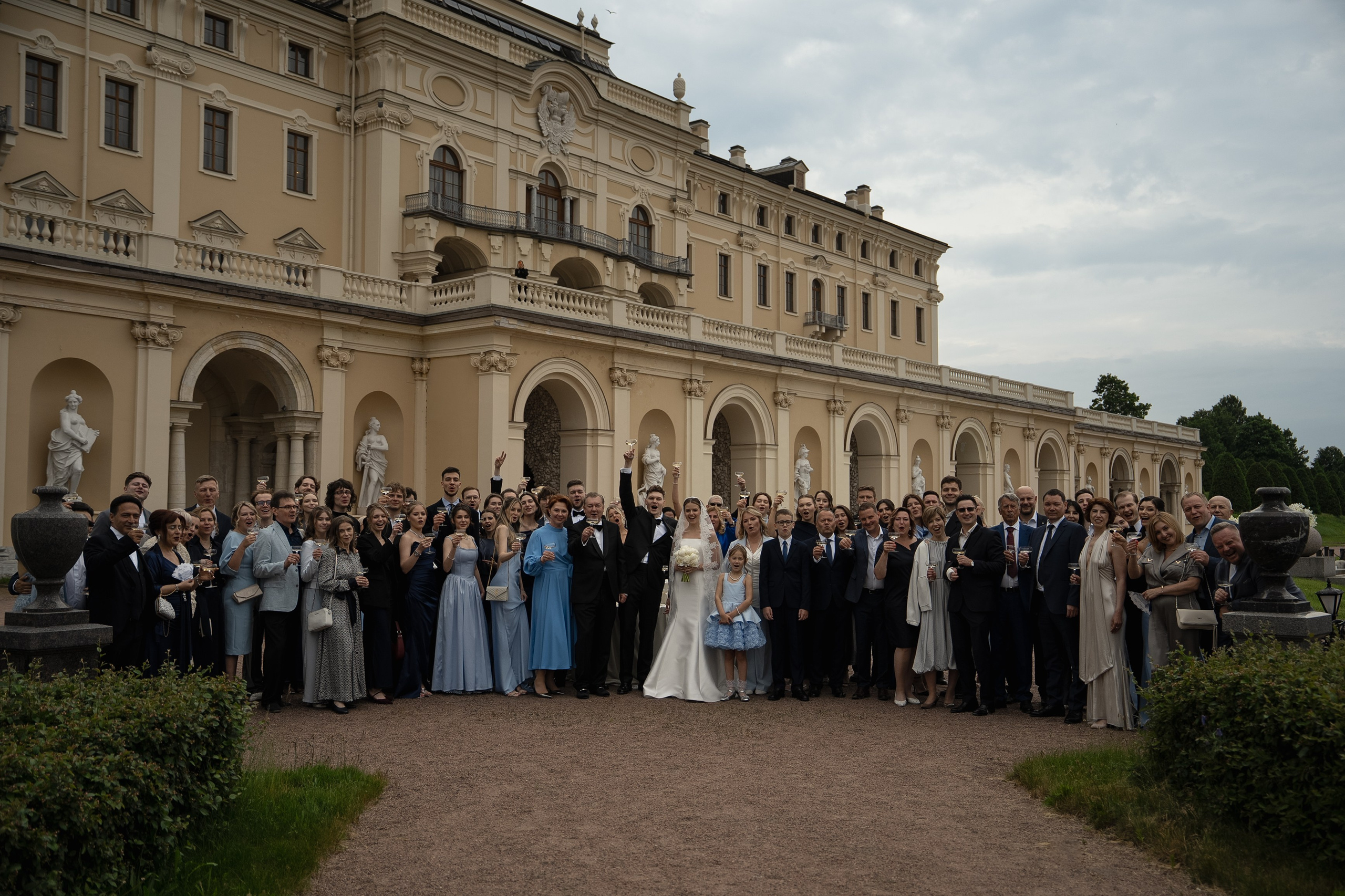 Церемония в Константиновском дворце. Свадебный фотограф Злата Смирнова
