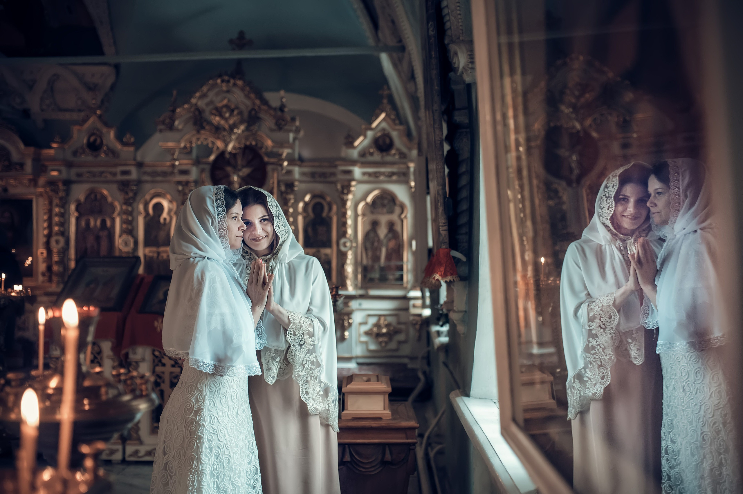 Сьемка крещения в Красноярске. Фотографы крещения/венчания  Красноярск Татьяна и Вячеслав Переваловы